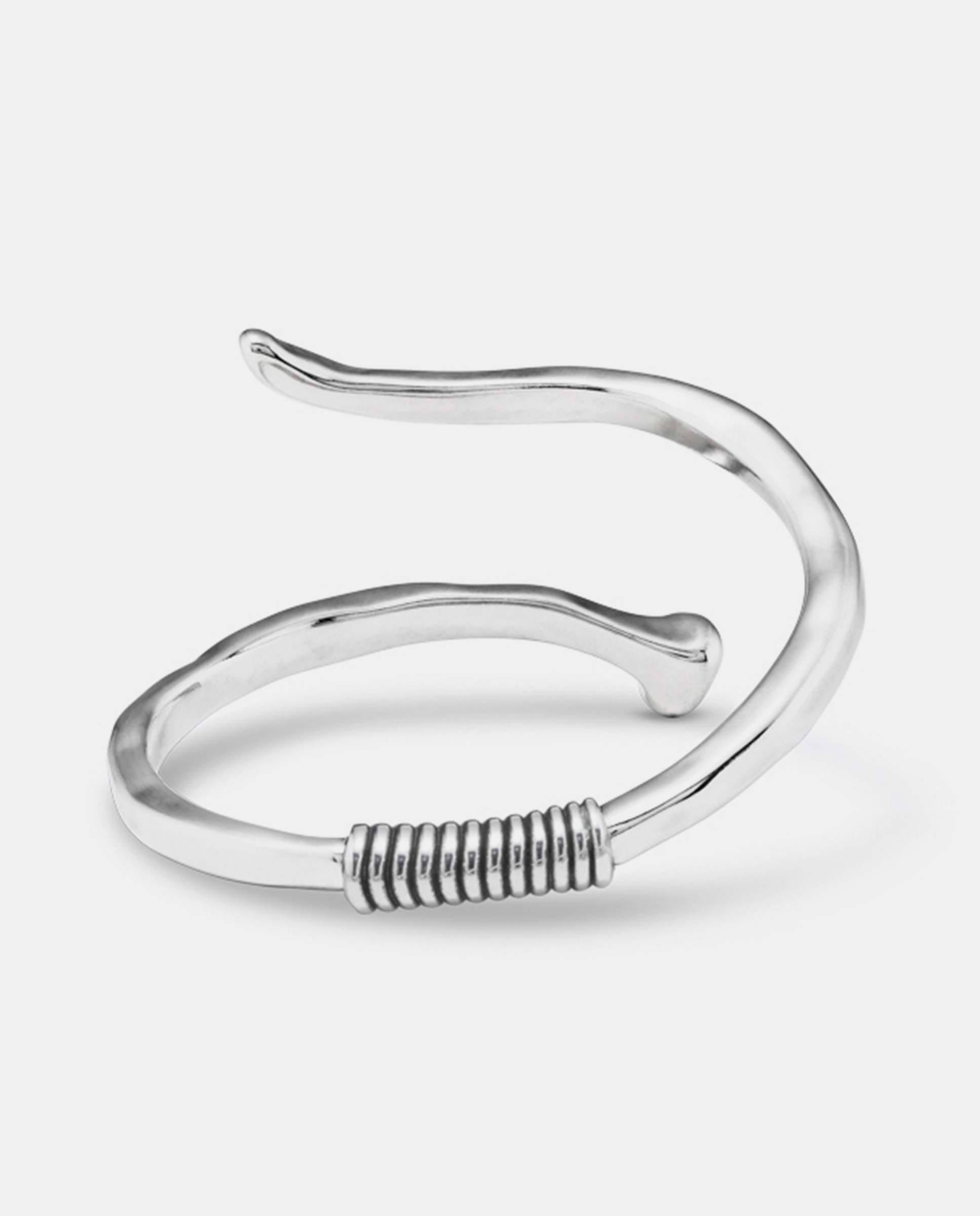 Pulsera bañada en de ley - UNO de 50 - Plata Plata-3