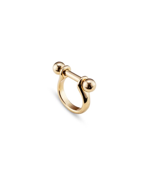 Imagen 0 de Anillo bañado en oro 18k