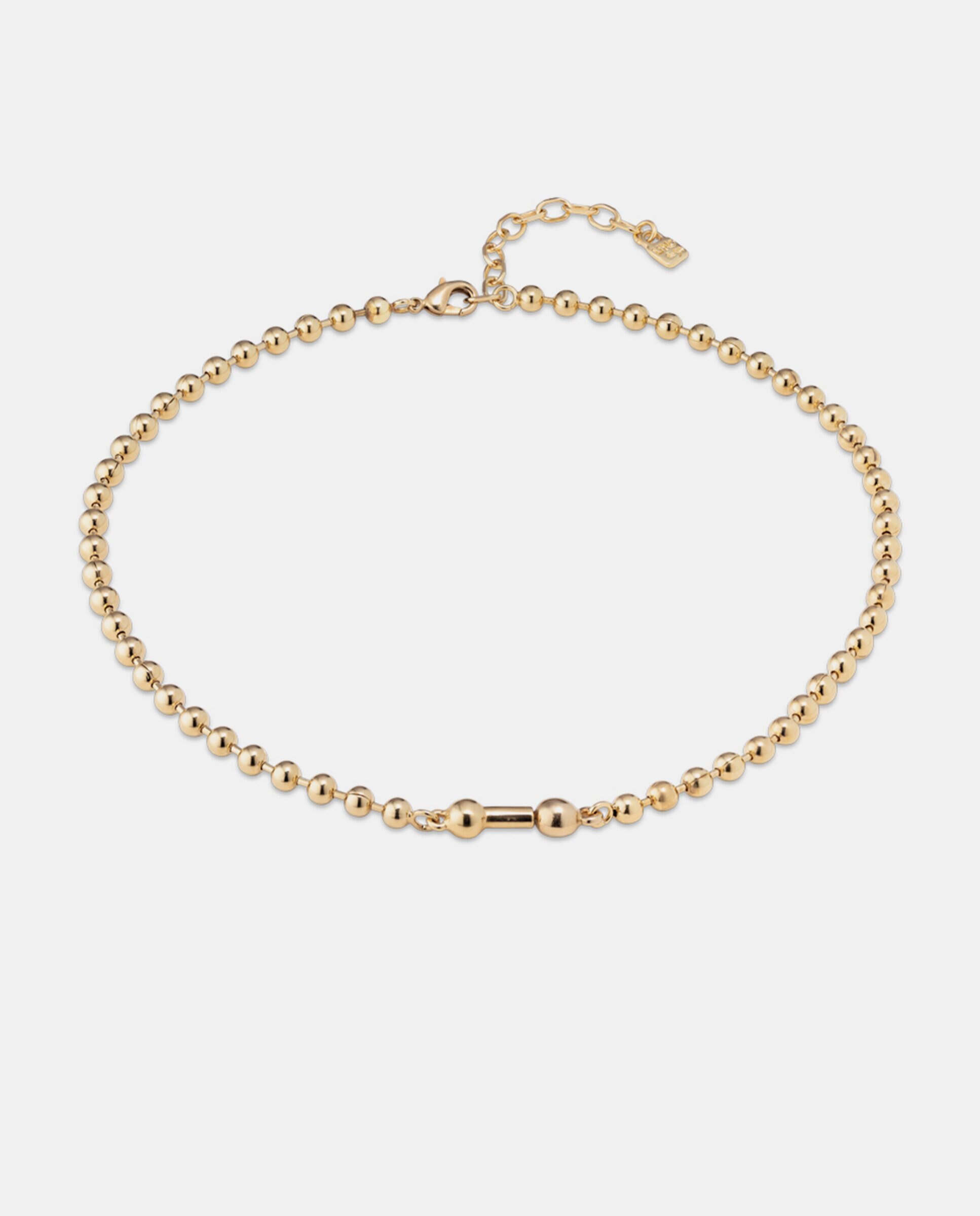 Collar corto bañado en oro 18k Oro UNO de 50 Oro-3
