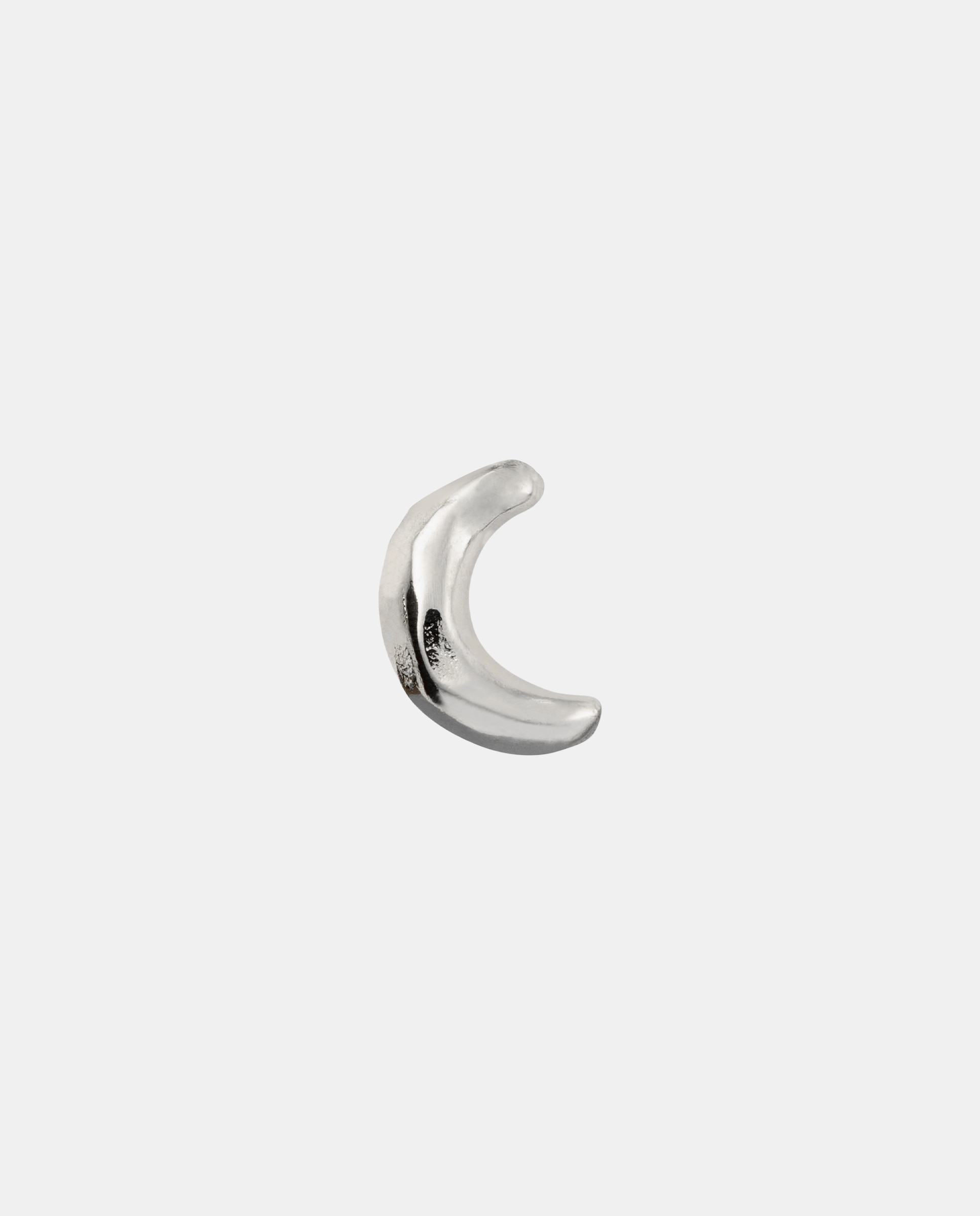 Imagen 0 de Piercing bañado en plata de ley de luna Plata