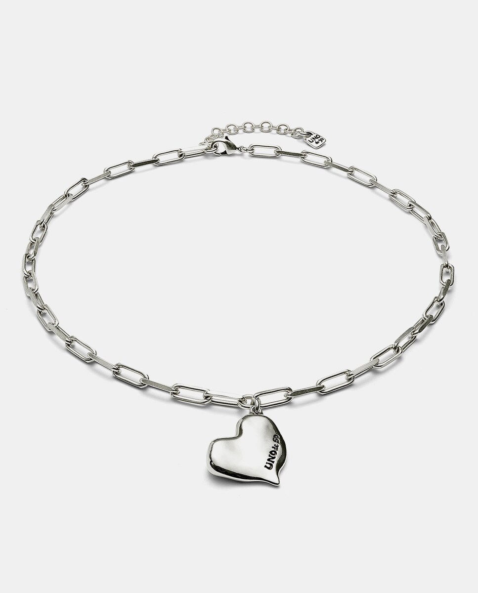 Collar corto bañado en plata de ley Plata-3