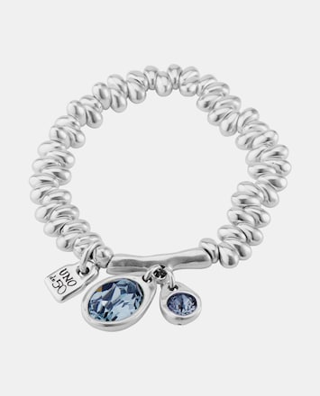 Pulsera Bañada En Plata De Ley Con Tiras De Cuero – COMA