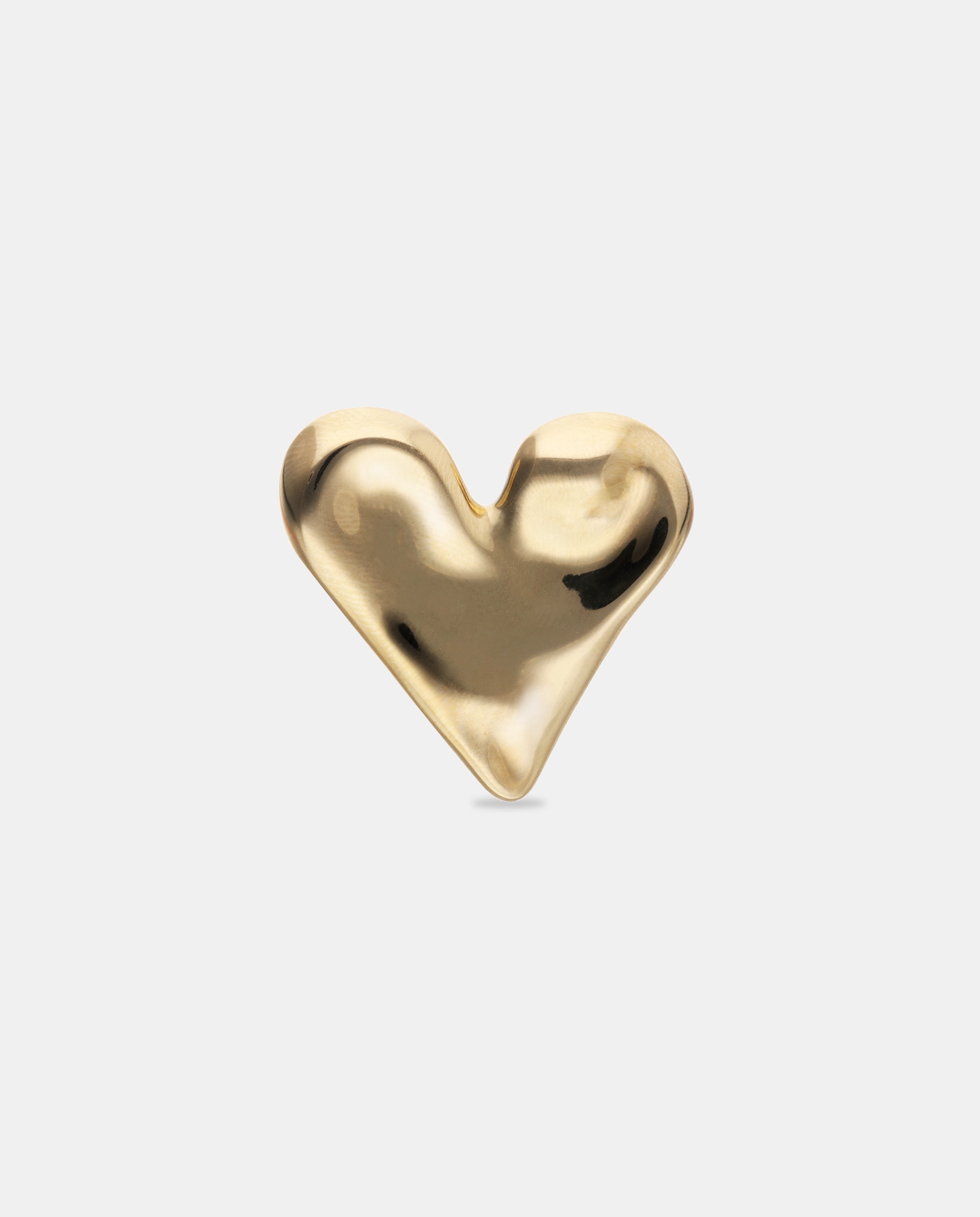 Anillo bañado en 18k con forma de corazón - UNO de 50 - Oro Oro-4