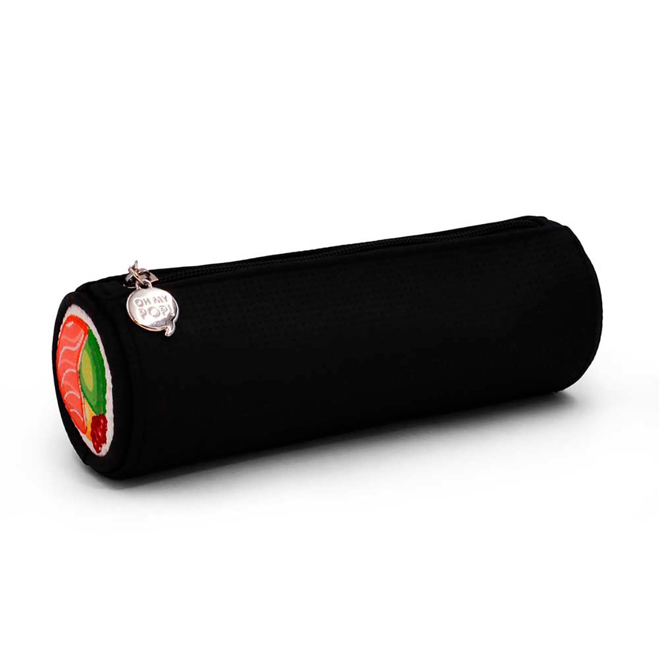 Estuche portatodo sushi Oh My Pop! Maki en color negro.