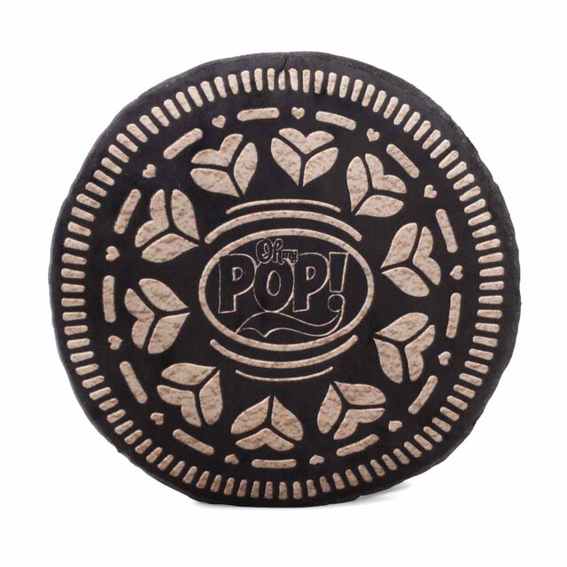 Imagen 0 de Cojín pillow (grande) Oh My Pop! Black Cookie en color marrón