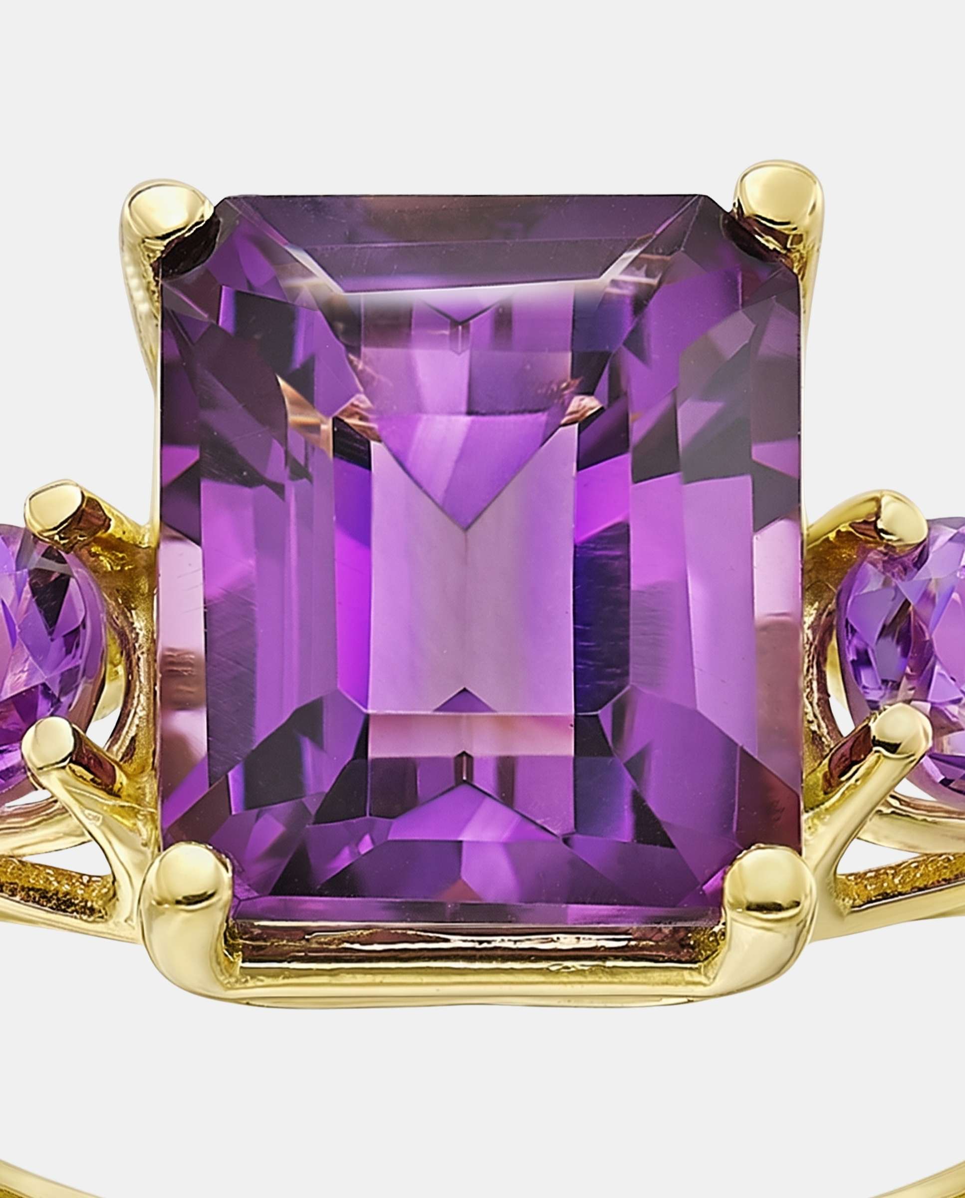 Anillo candy trio amatista - Yanes - Morado Morado-3