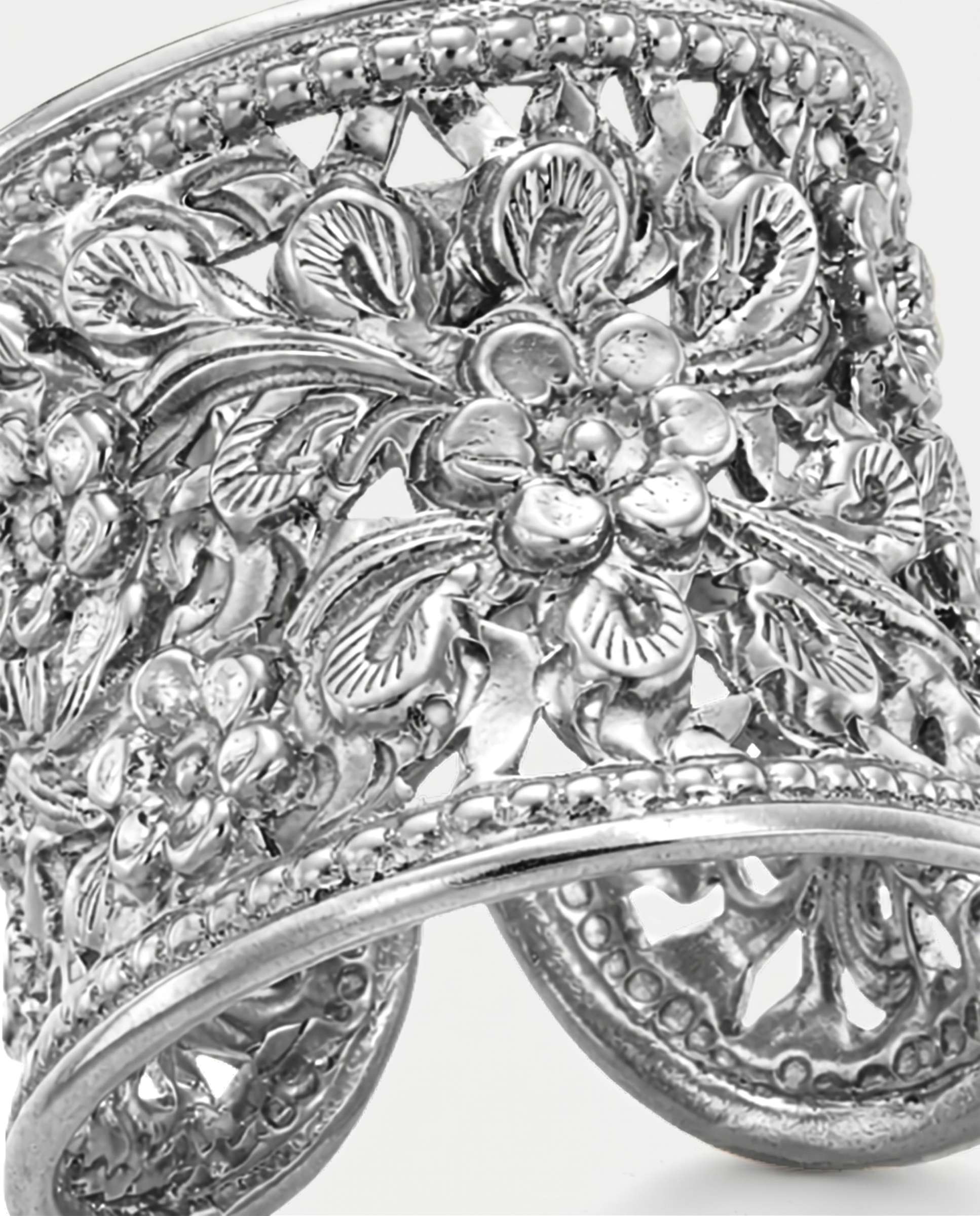 Anillo traviata - Yanes - Plateado Plateado-3