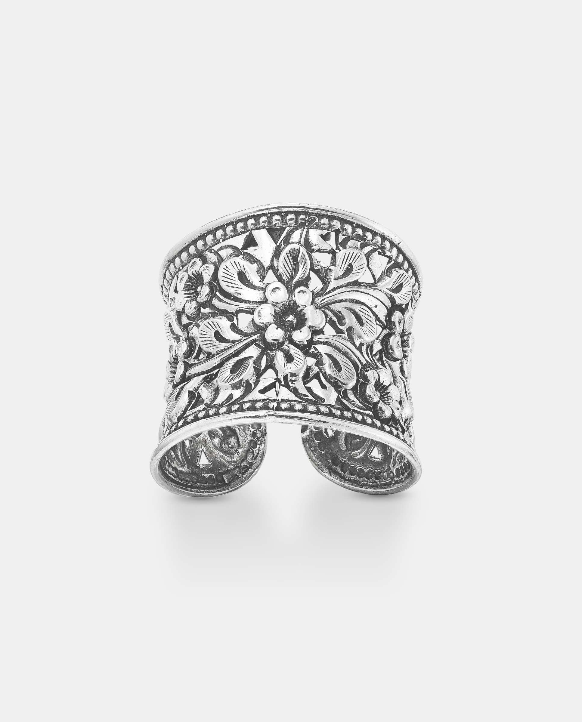 Anillo traviata - Yanes - Plateado Plateado-4