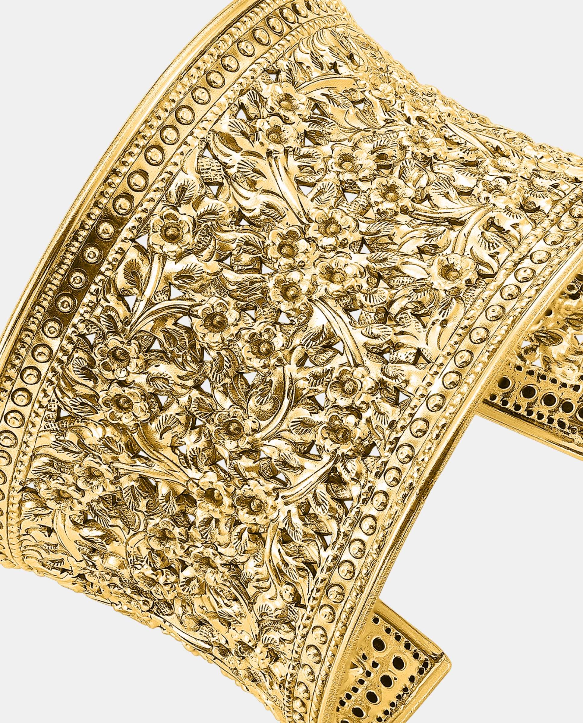 Pulsera traviata - Yanes - Dorado Dorado-3