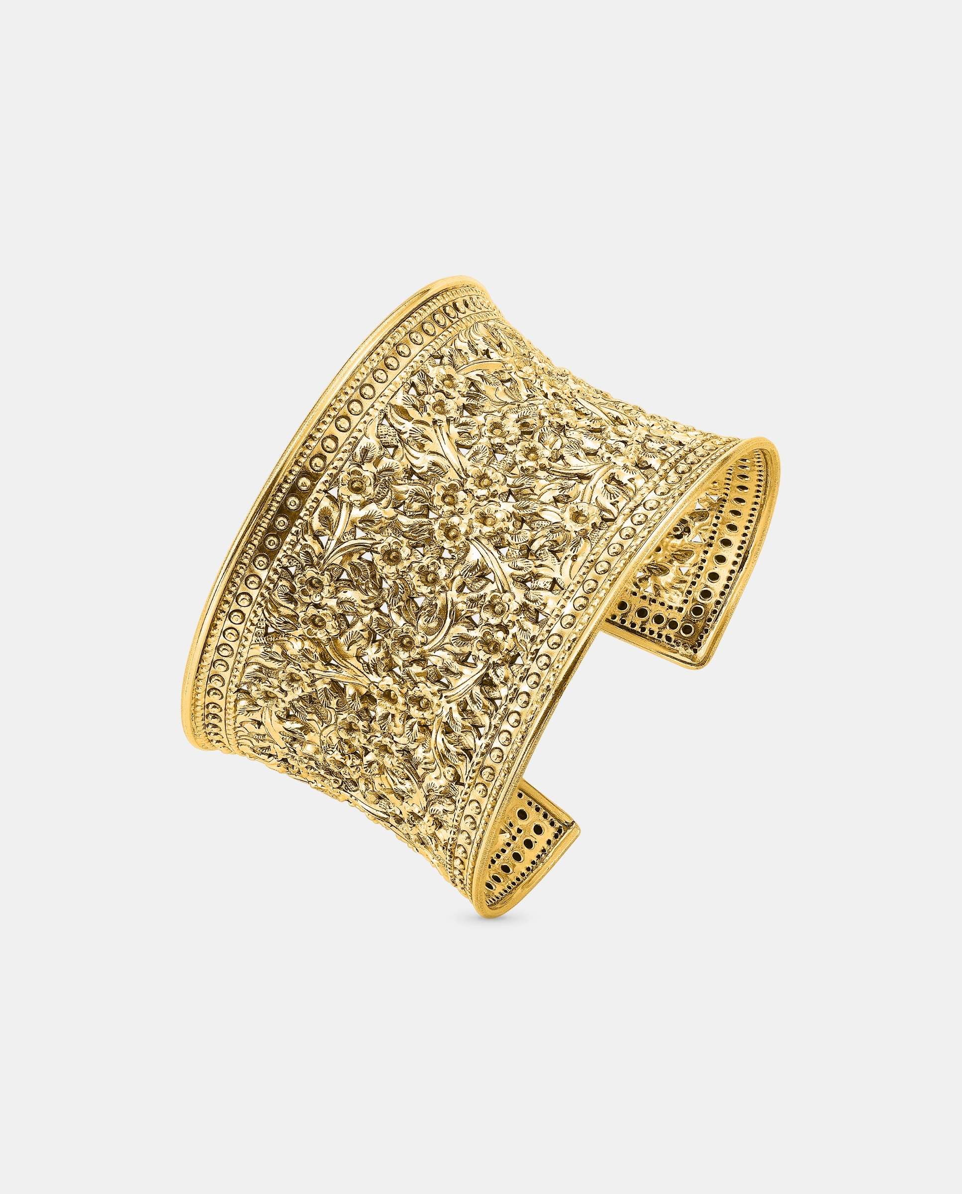 Pulsera traviata - Yanes - Dorado Dorado-4