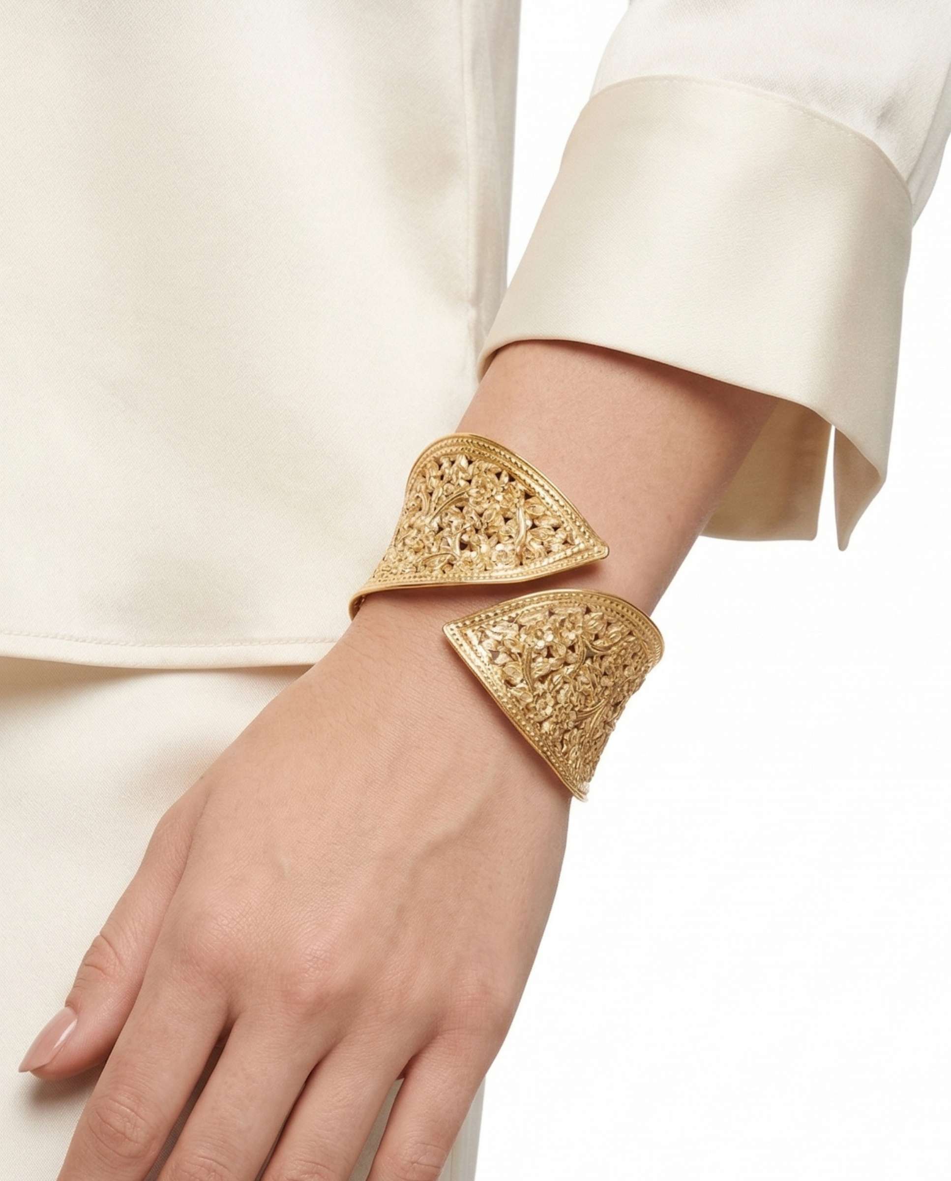 Pulsera traviata diagonal - Yanes - Dorado Dorado-2