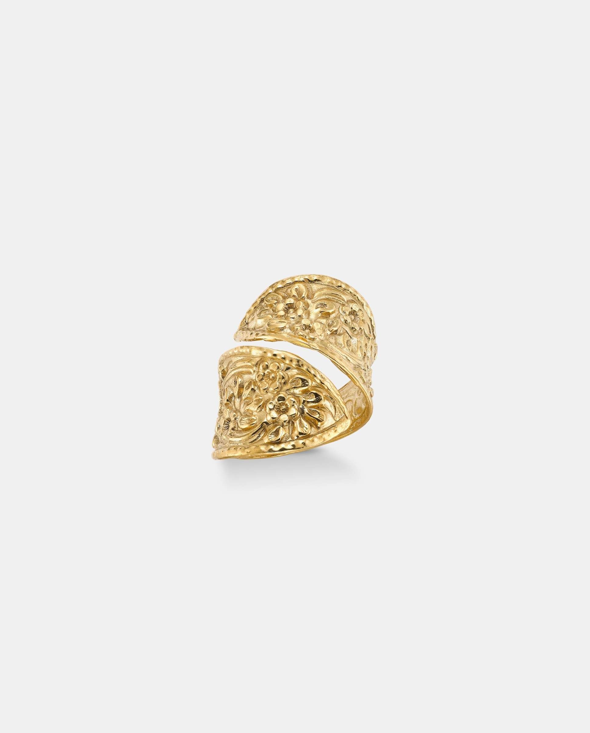 Imagen 0 de Anillo traviata diagonal Dorado