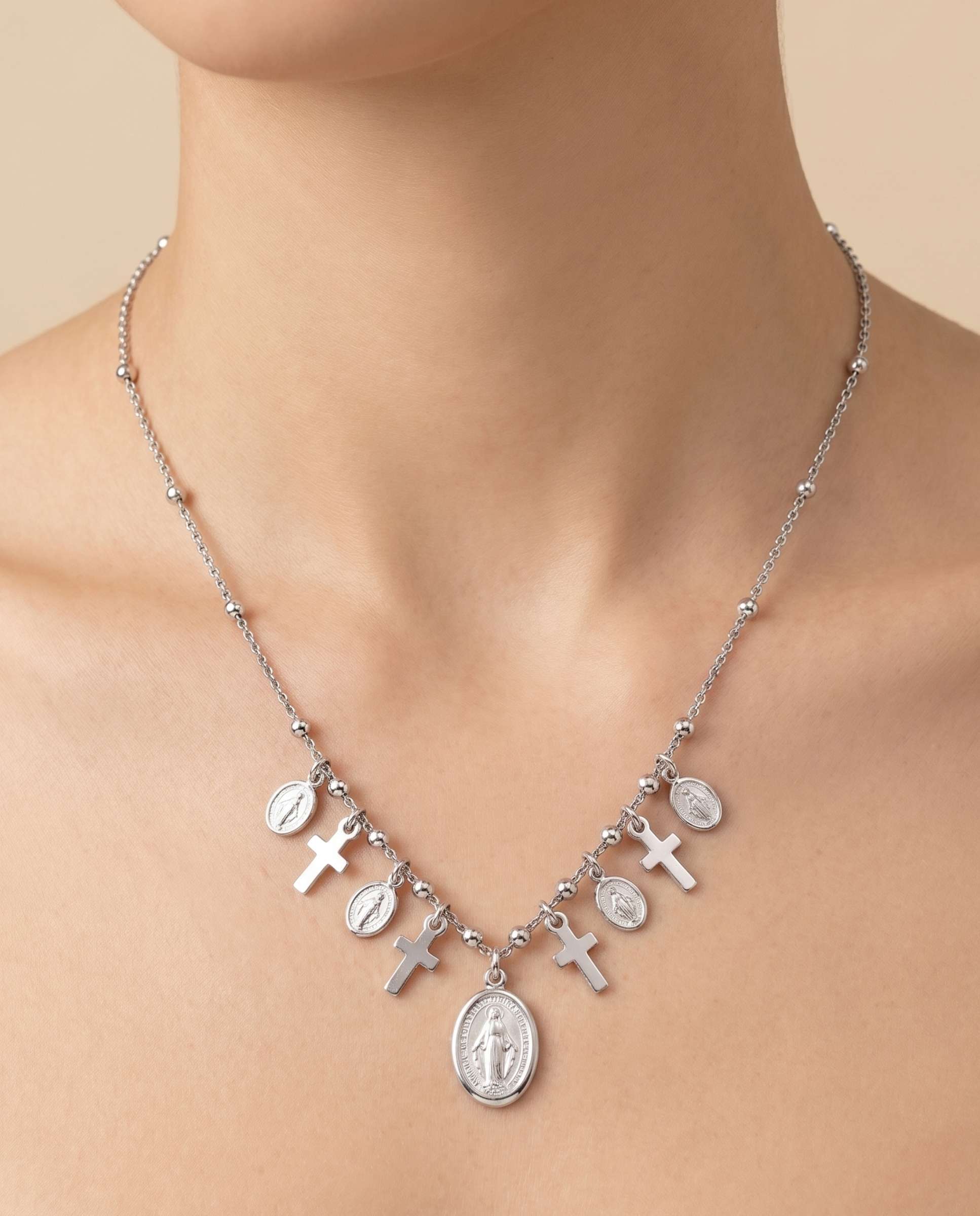 Collar bac - Yanes - Plateado Plateado-2