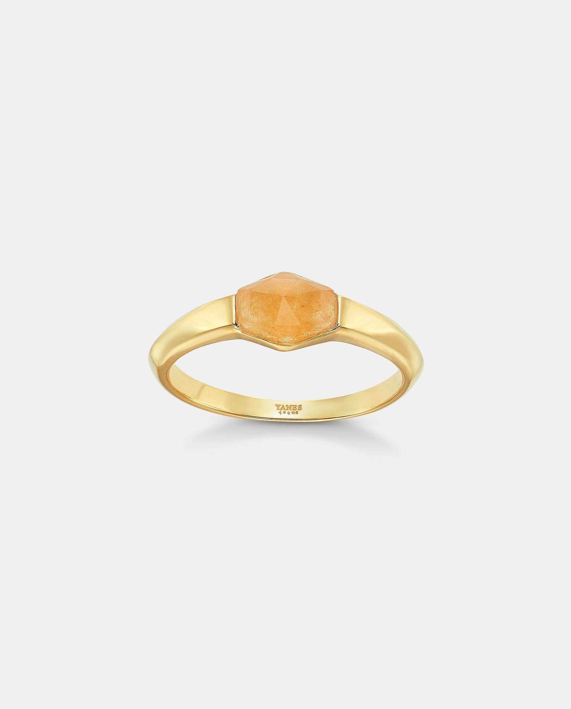 Anillo niza aventurina - Yanes - Naranjita Naranjita-4