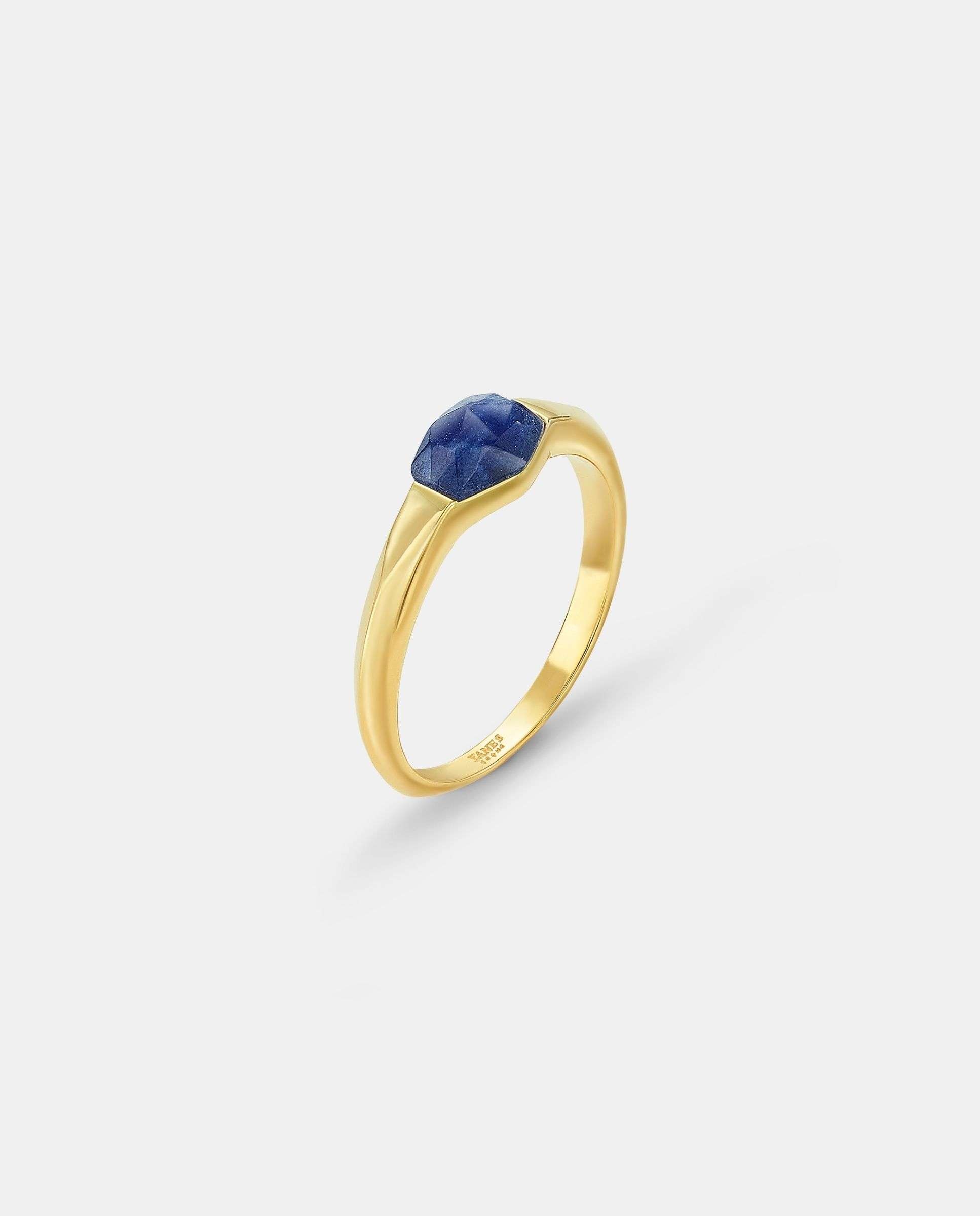 Imagen 0 de Anillo niza sodalita Azul marino