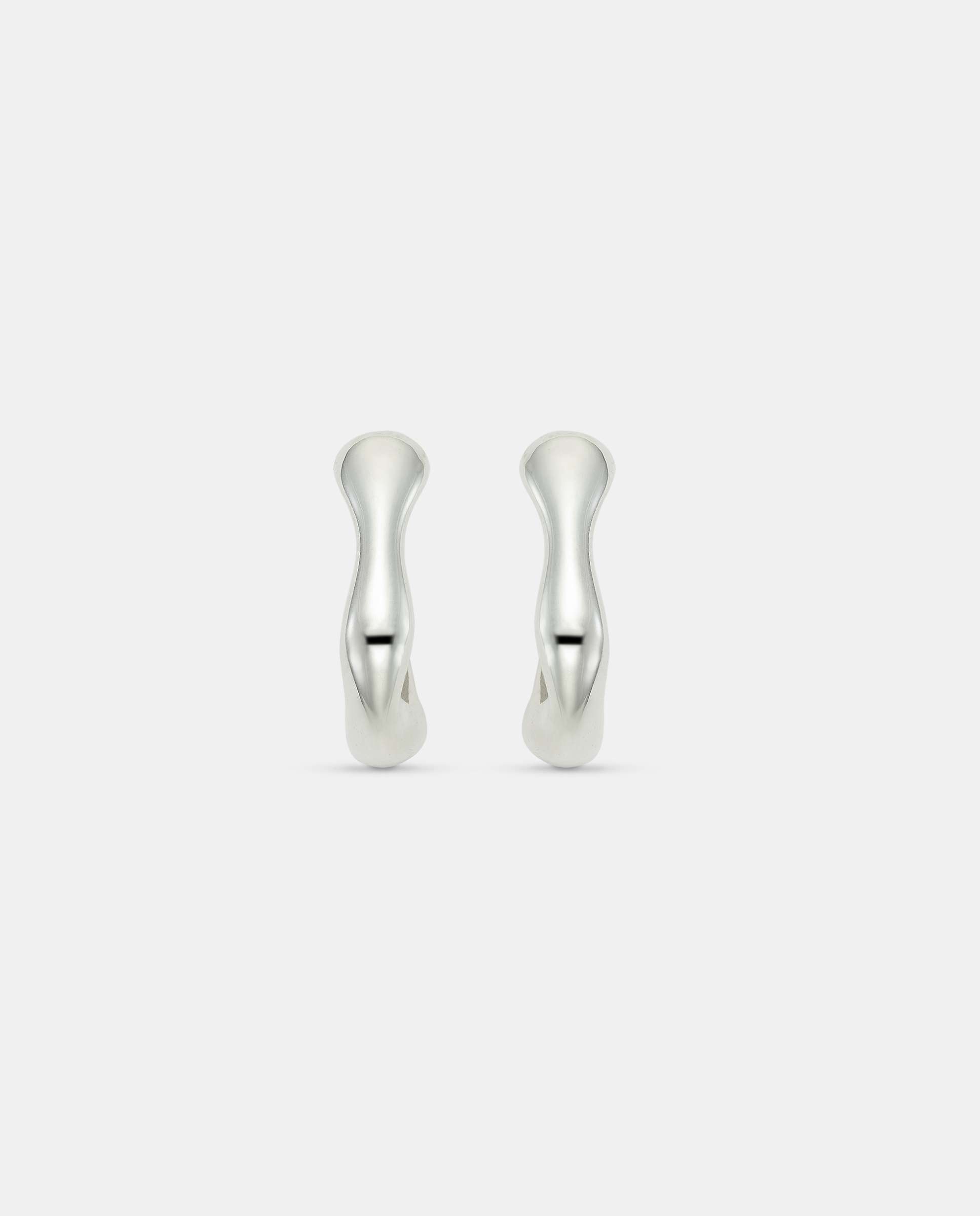 Pendientes split - Yanes - Plateado Plateado-1