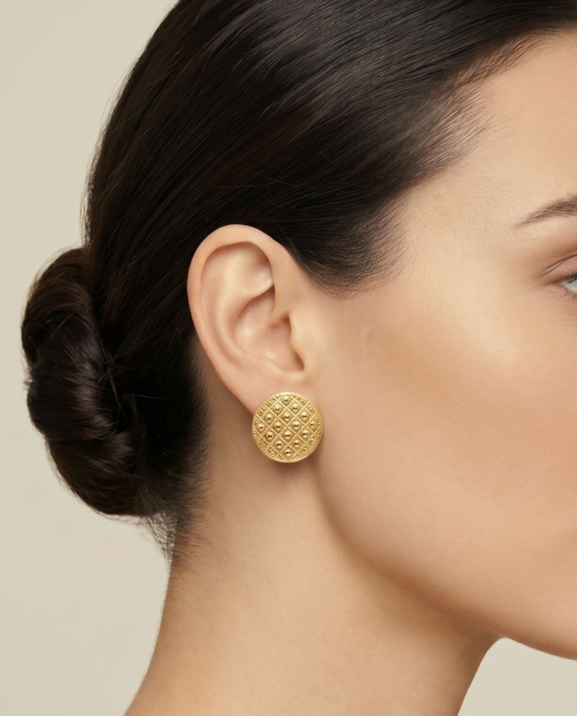 Imagen 2 de Pendientes jimena - Yanes - Dorado Dorado