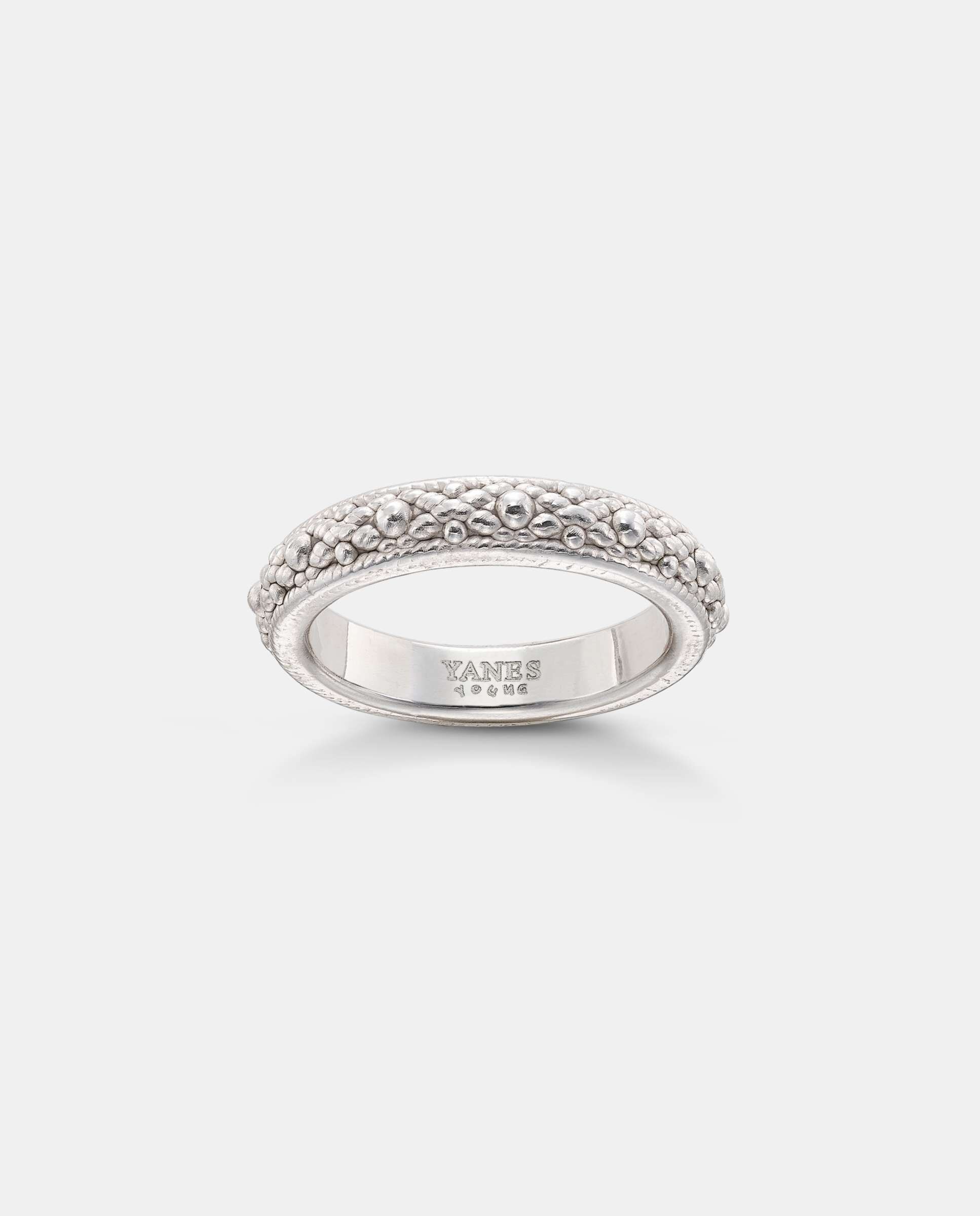 Anillo mencía - Yanes - Plateado Plateado-4