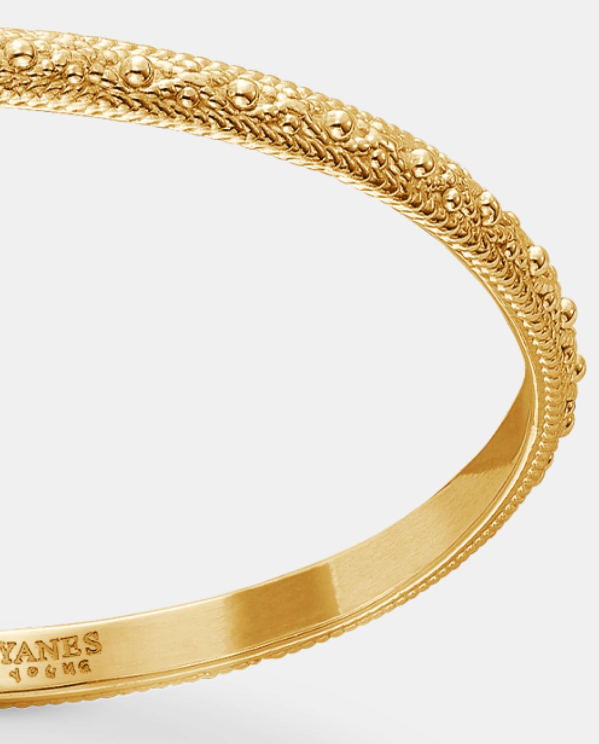 Pulsera mencía - Yanes - Dorado Dorado-3
