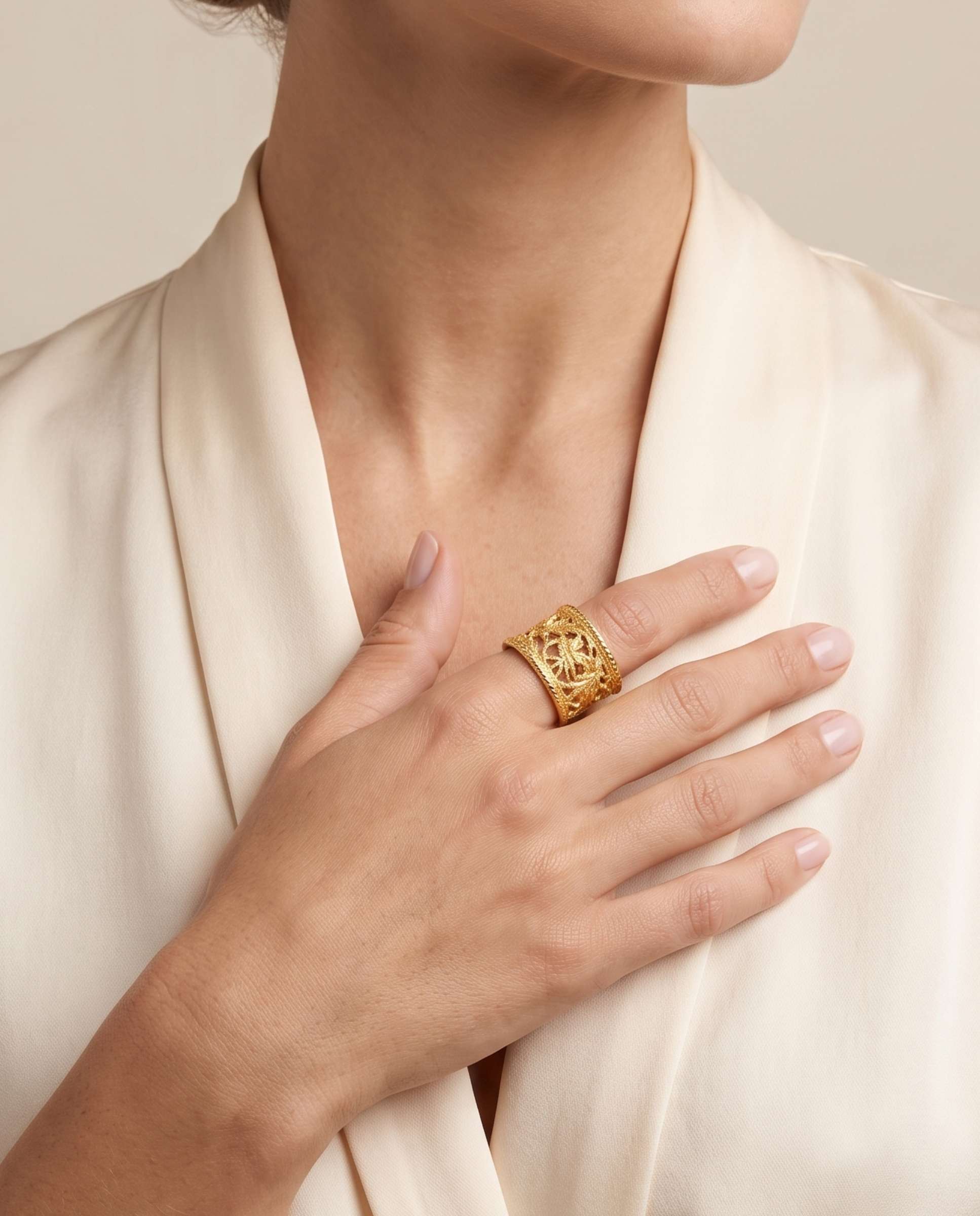 Anillo albayzín - Yanes - Dorado Dorado-2