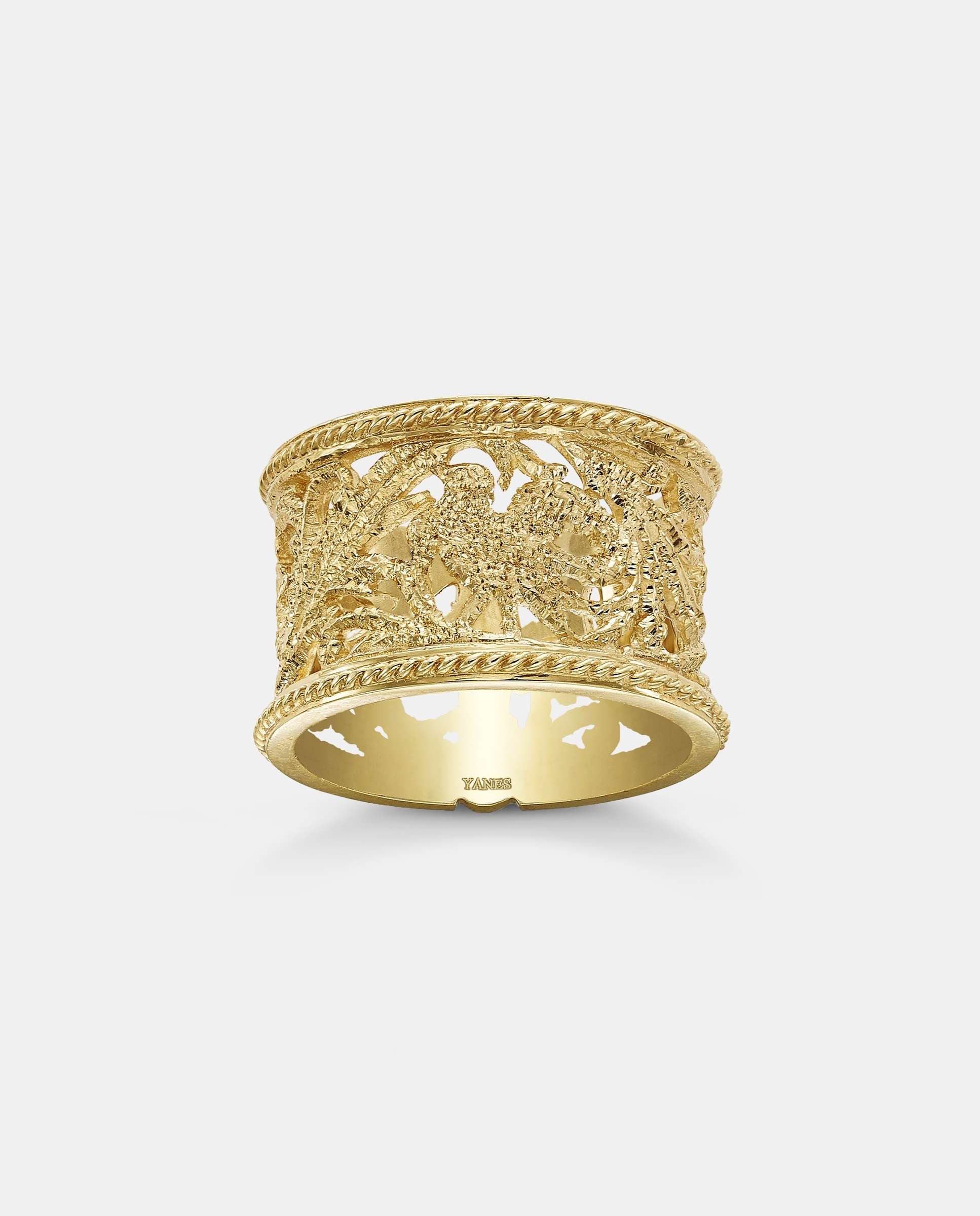 Anillo albayzín - Yanes - Dorado Dorado-4