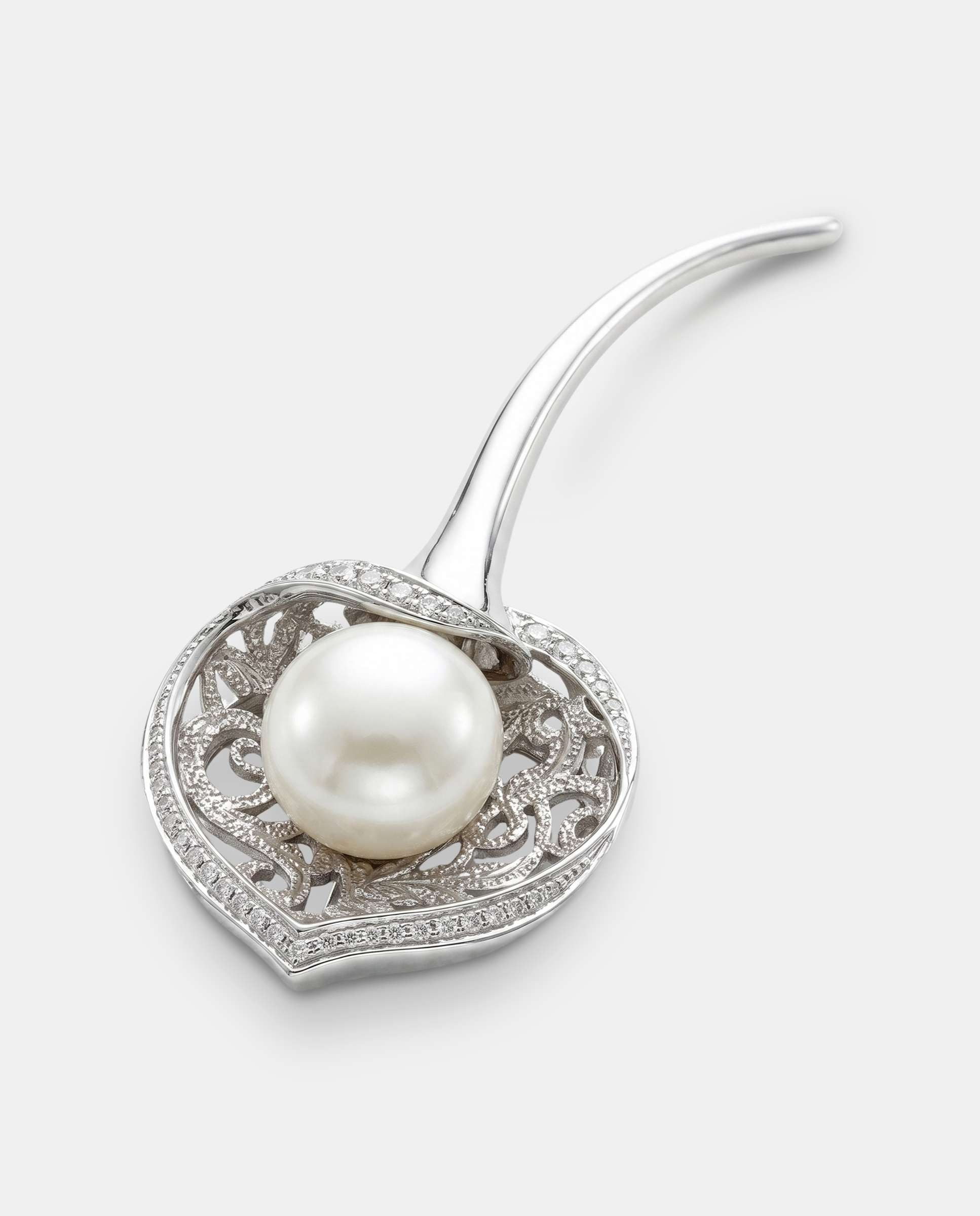 Broche sacromonte y diamantes - Yanes - Perla Perla-4