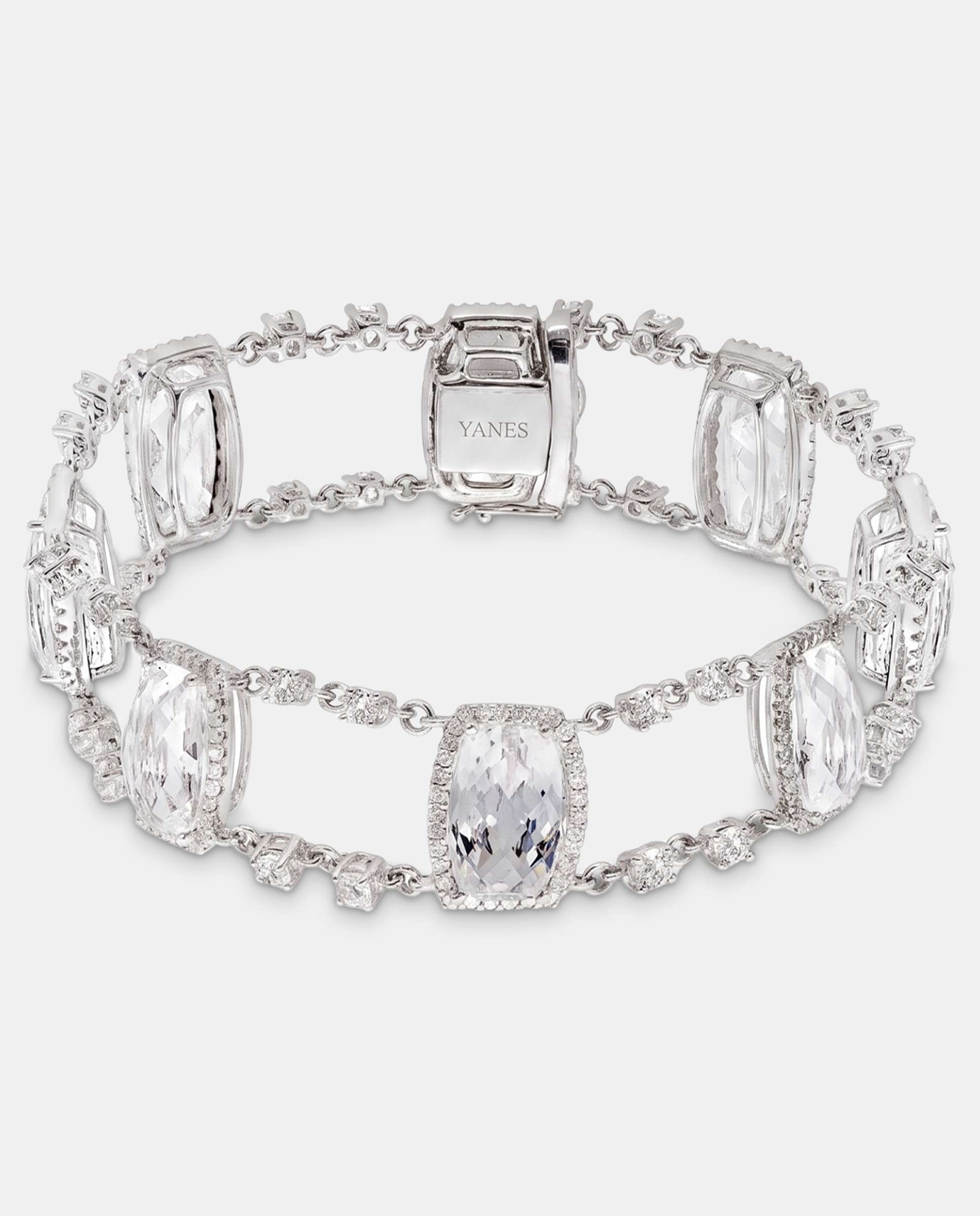 Imagen 3 de Pulsera victoria topacios y diamantes - Yanes - Brillo Brillo