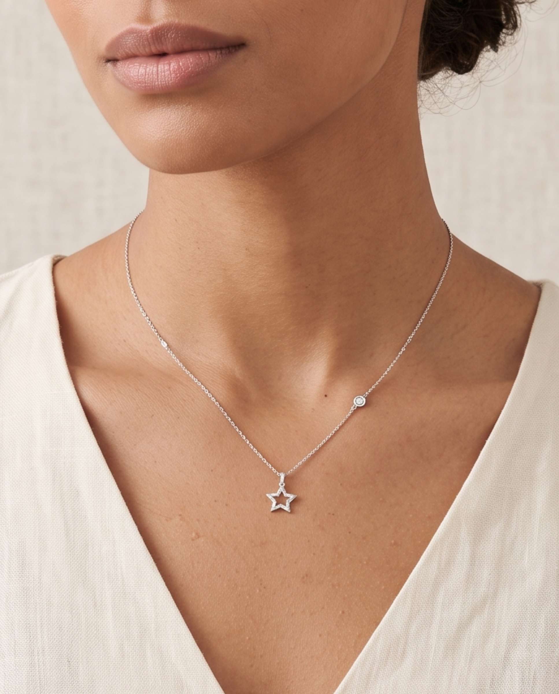Colgante bambina diamantes - Yanes - Brillo Brillo-2