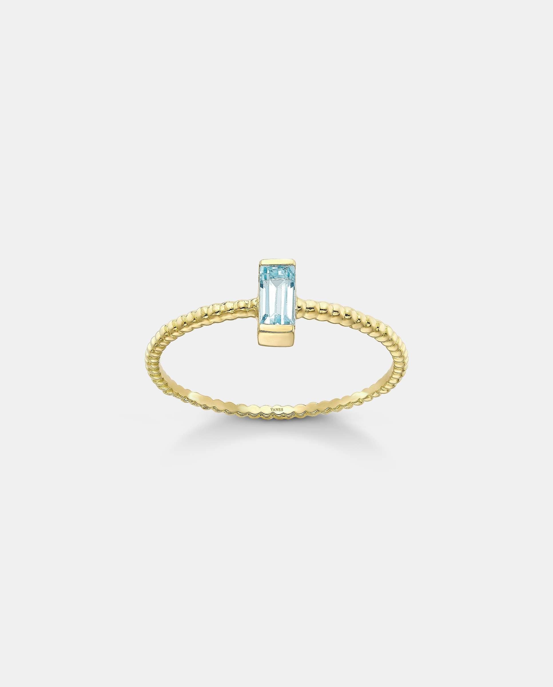Anillo life topacio azul - Yanes - Azul claro Azul claro-4