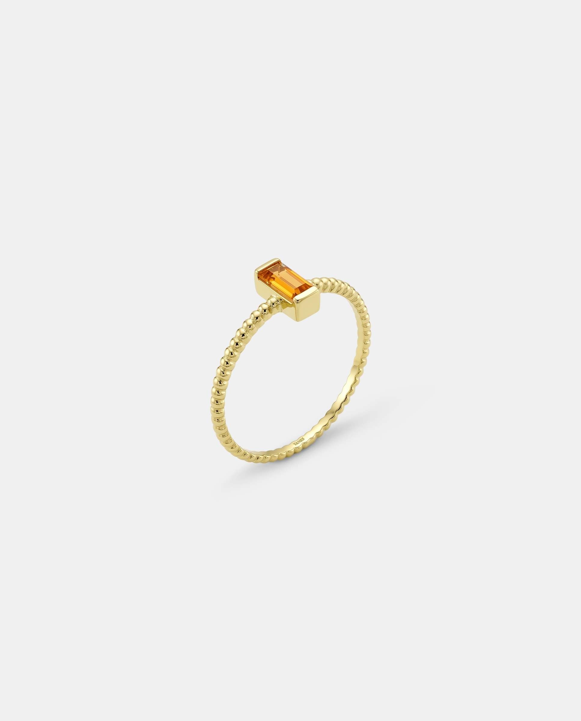 Imagen 0 de Anillo life citrino Naranja