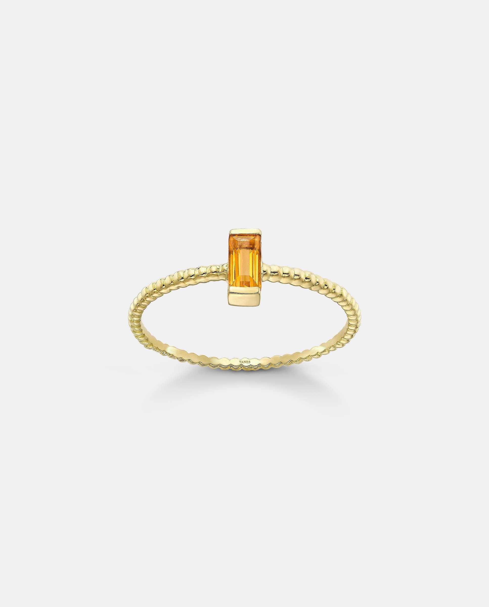 Anillo life citrino - Yanes - Naranja Naranja-4