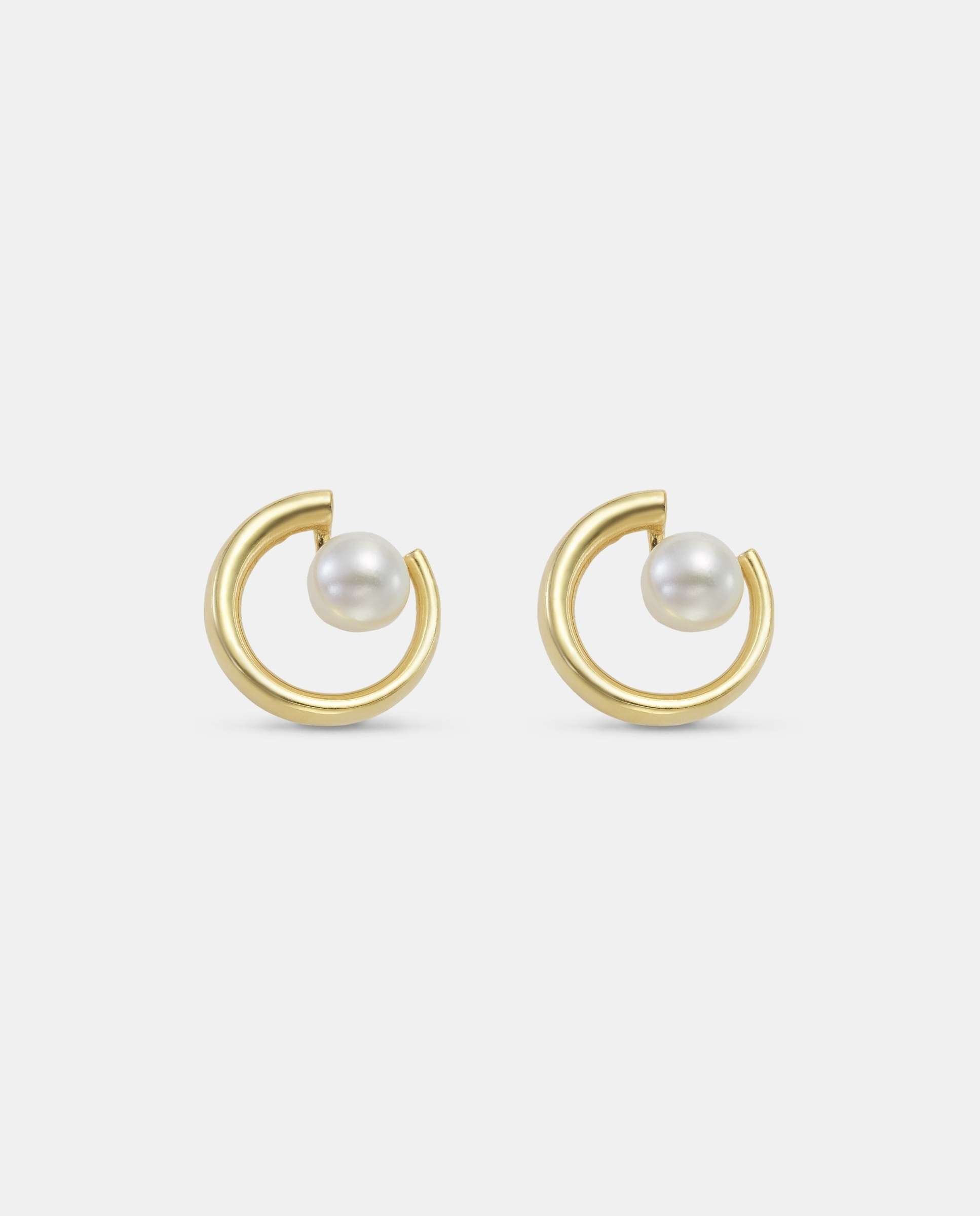 Imagen 0 de Pendientes circle Perla