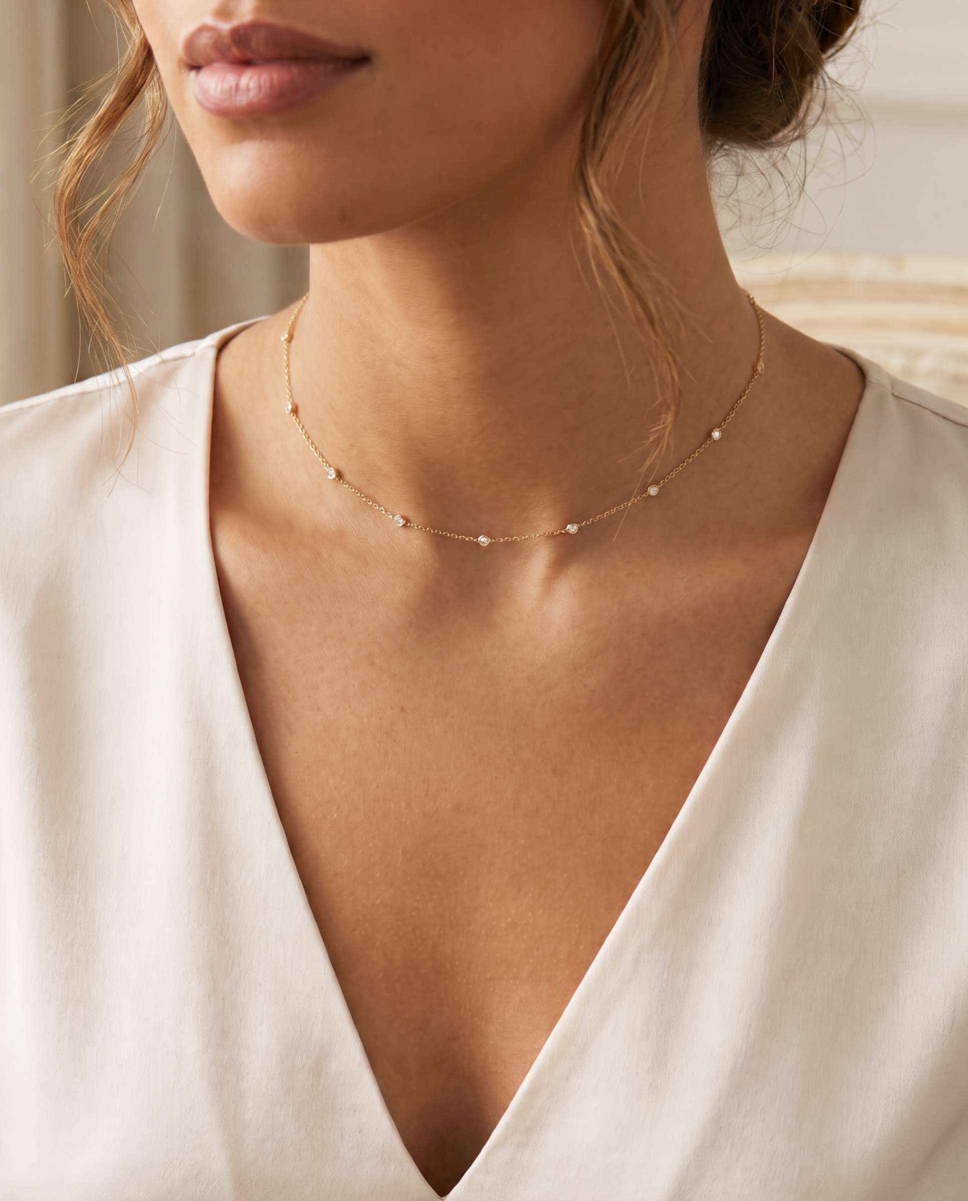 Collar one chatones - Yanes - Brillo Brillo-2