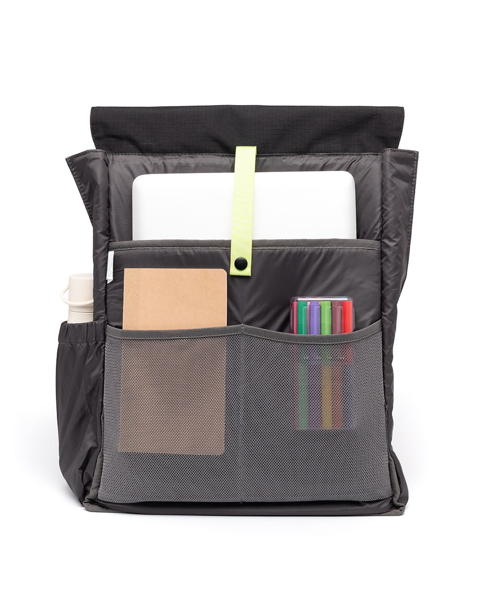 Mochila elegante y sencilla unisex - Lefrik - Negro Negro-2