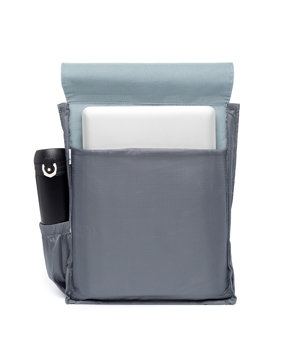 Mochila compacta unisex y funcional - Lefrik - Azul claro Azul claro-4