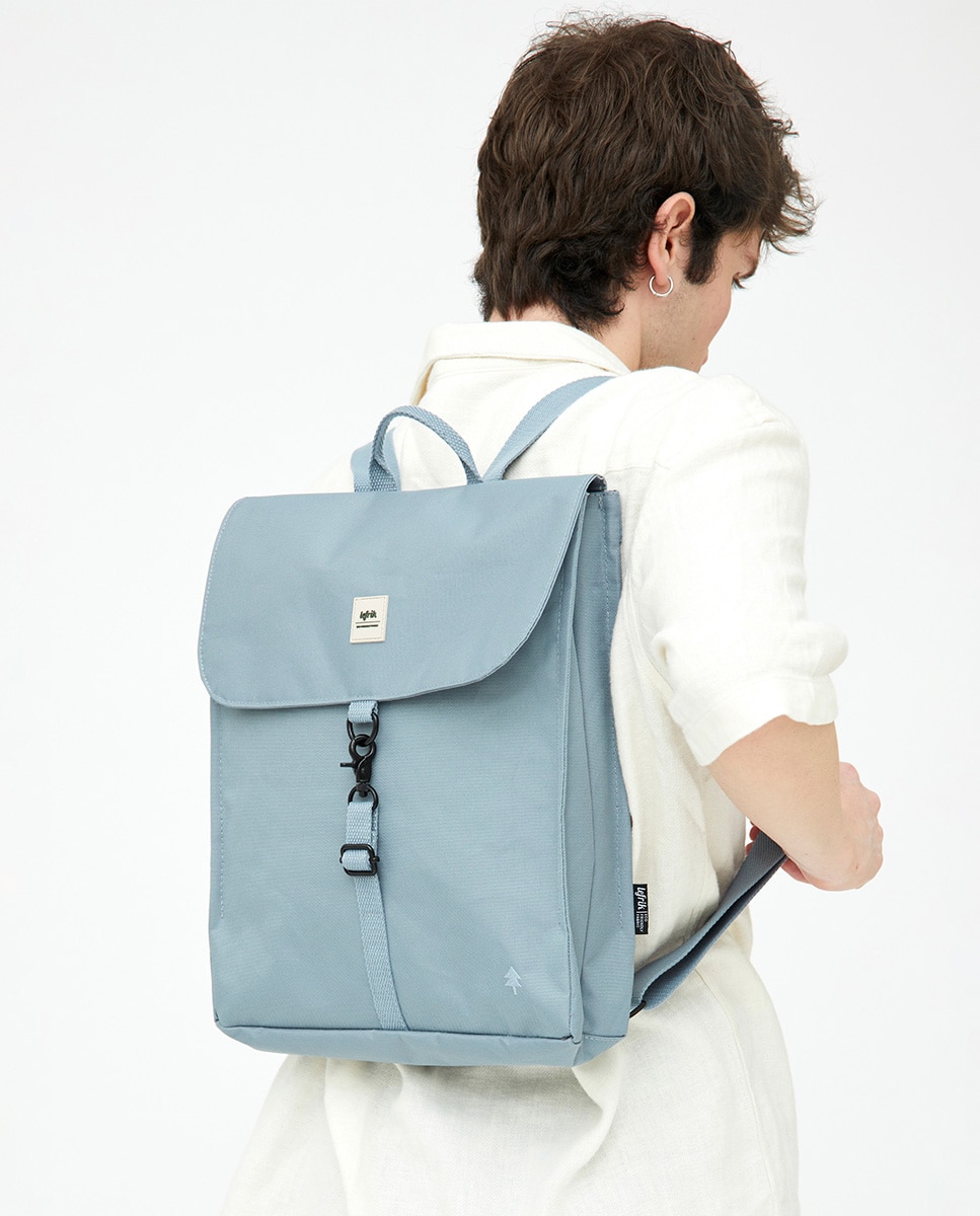 Mochila compacta unisex y funcional - Lefrik - Azul claro Azul claro-2