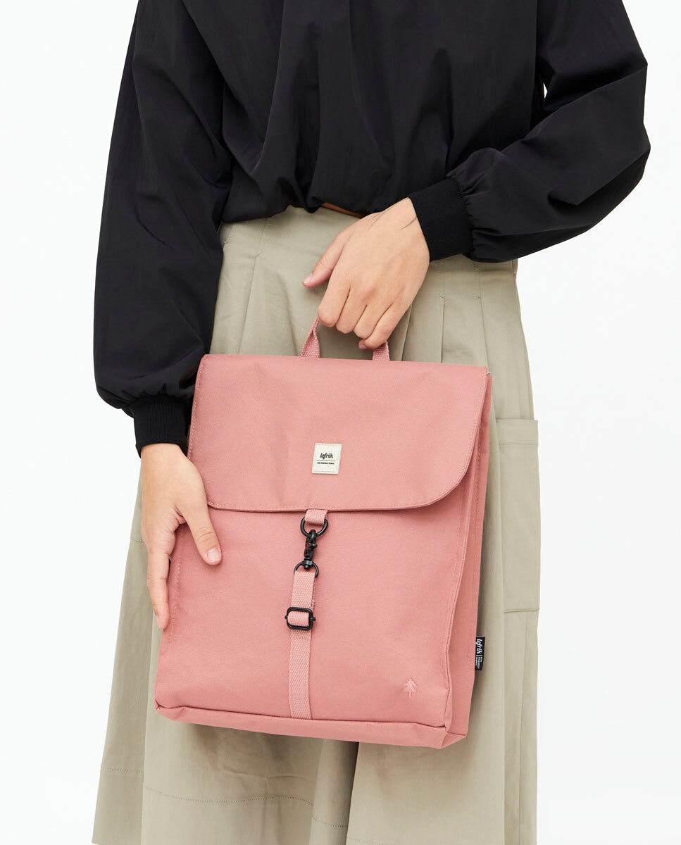 Mochila compacta unisex y funcional - Lefrik - Rosa Rosa-2