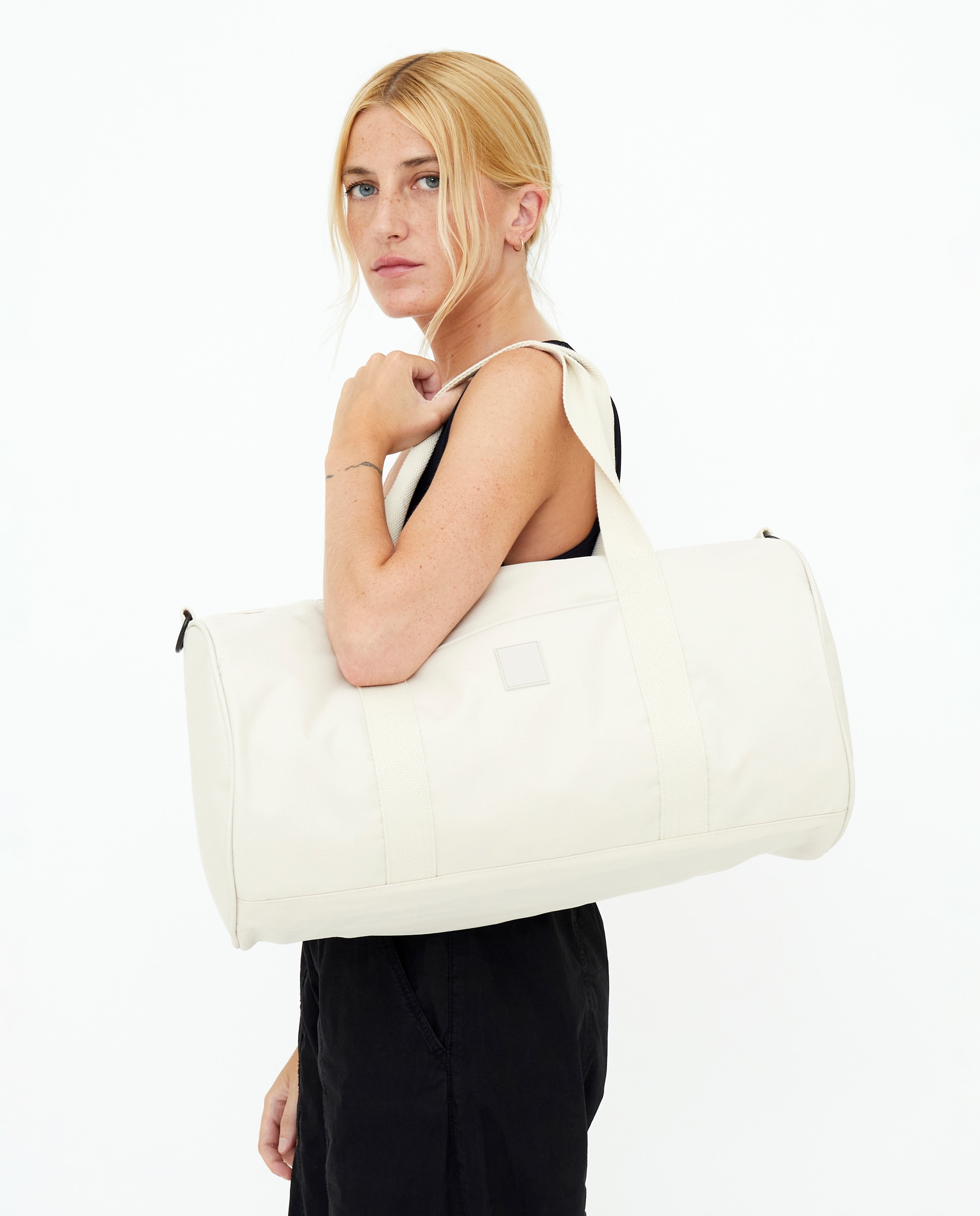 Imagen 2 de Bolsa de gimnasio o deporte de gran capacidad - Lefrik - Crudo Crudo