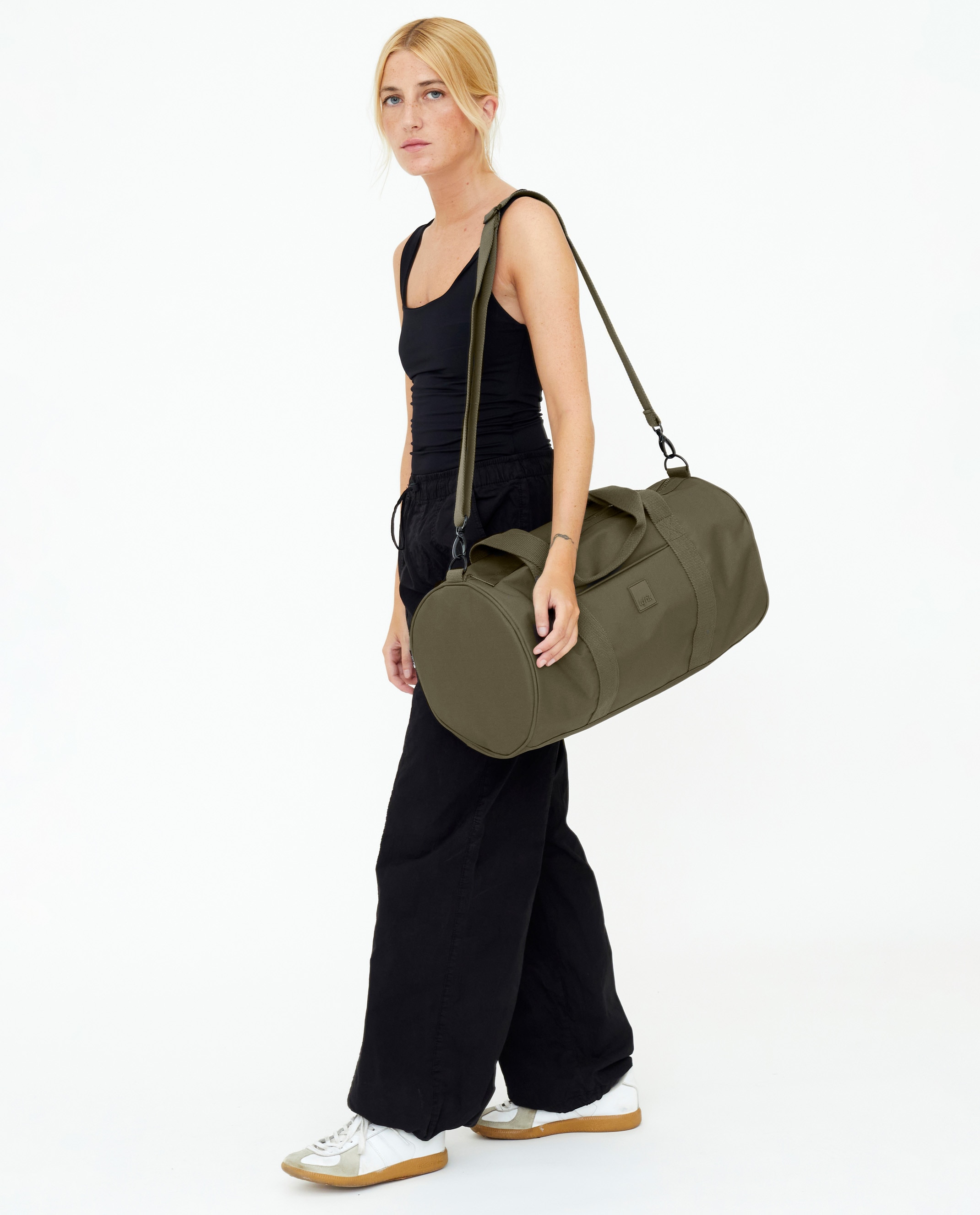 Imagen 2 de Bolsa de gimnasio o deporte de gran capacidad - Lefrik - Verde Oliva Verde Oliva