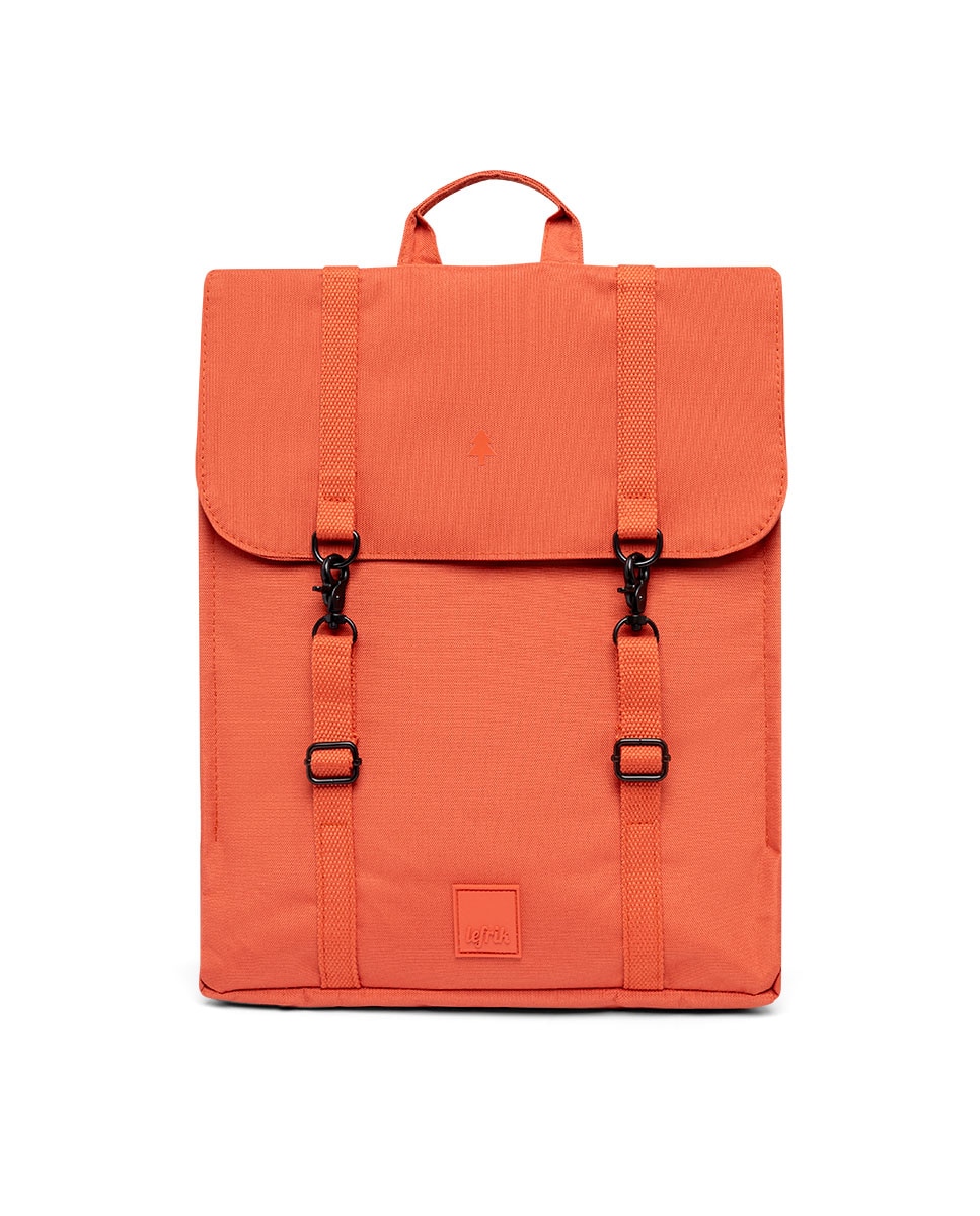 Mochila cierre doble minimalista - Lefrik - Naranja Naranja-1