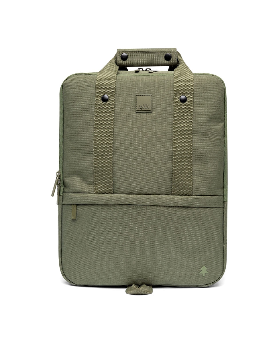 Mochila compacta unisex con dos compartimentos - Lefrik - Verde Oliva Verde Oliva-1