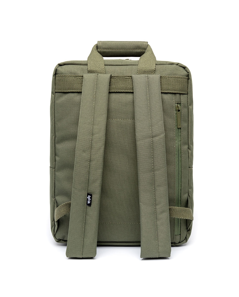 Mochila compacta unisex con dos compartimentos - Lefrik - Verde Oliva Verde Oliva-4