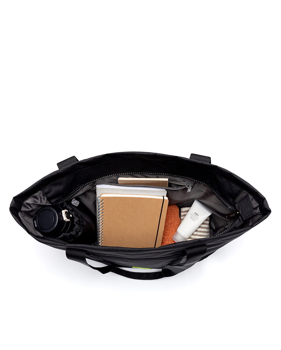 Bolso shopper de gran capacidad - Lefrik - Negro Negro-4