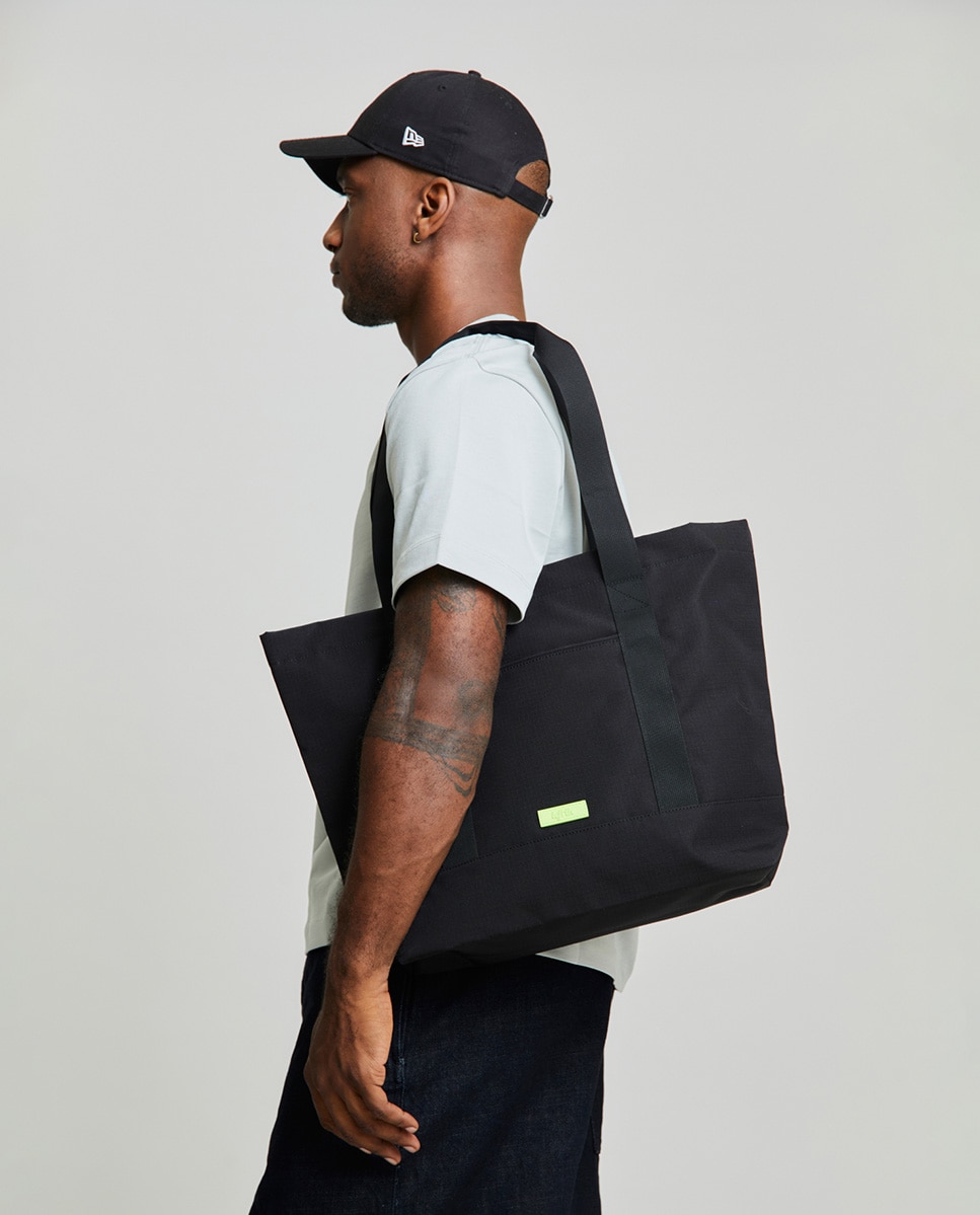 Bolso shopper de gran capacidad - Lefrik - Negro Negro-2