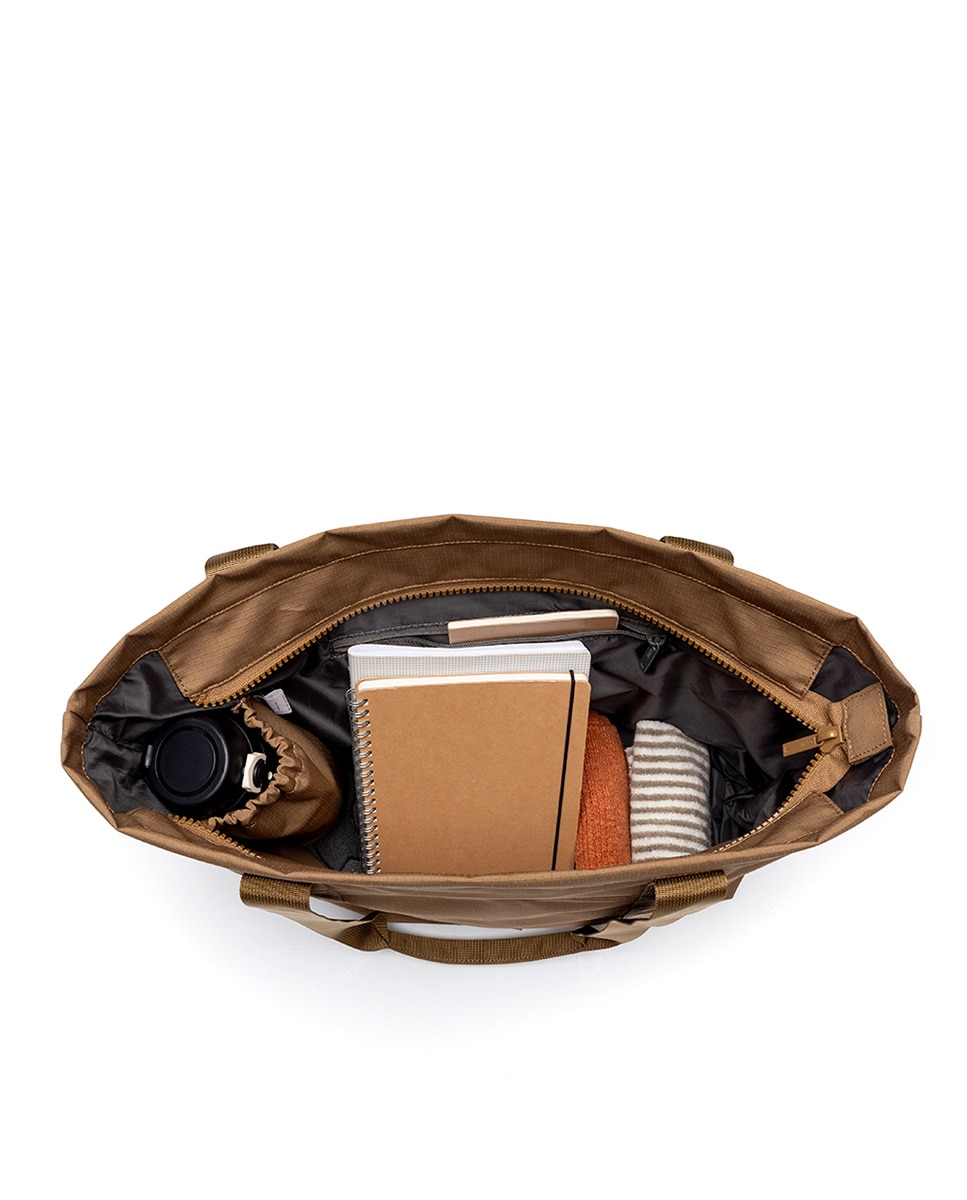 Bolso shopper de gran capacidad - Lefrik - Tabaco Tabaco-2