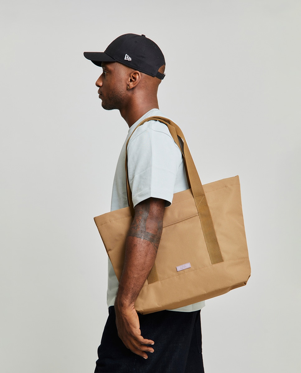 Bolso shopper de gran capacidad - Lefrik - Tabaco Tabaco-3