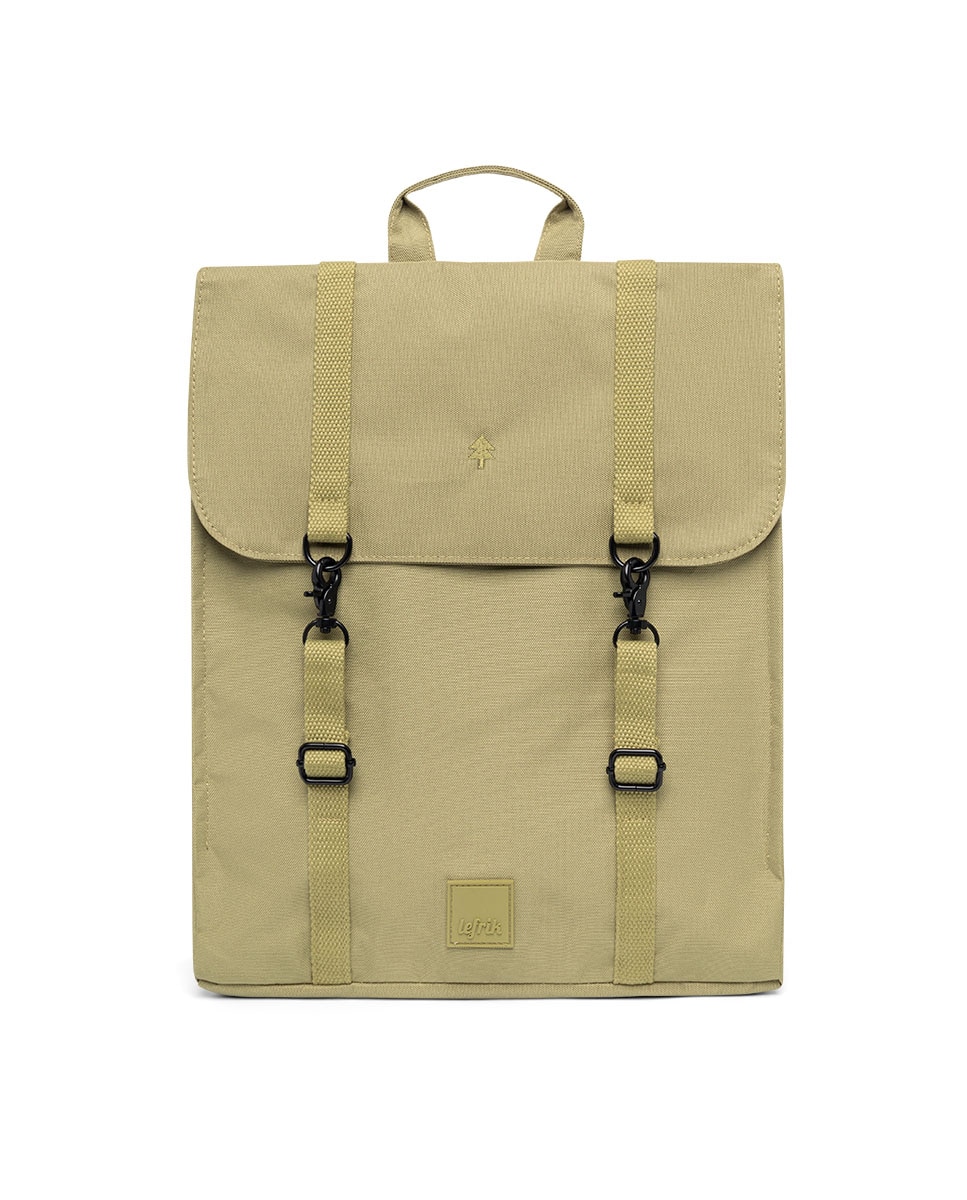 Mochila cierre doble minimalista - Lefrik - Verde claro / Pistacho Verde claro / Pistacho-1
