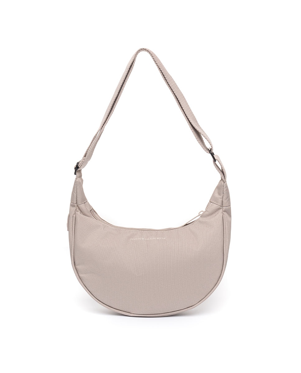 Bolso mini media luna con correa ajustable - Lefrik - Ceniza Ceniza-5
