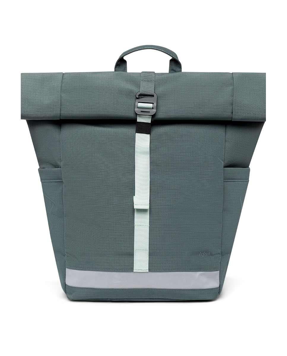 Mochila unisex enrollable versión urbana - Lefrik - Verde azulado Verde azulado-1