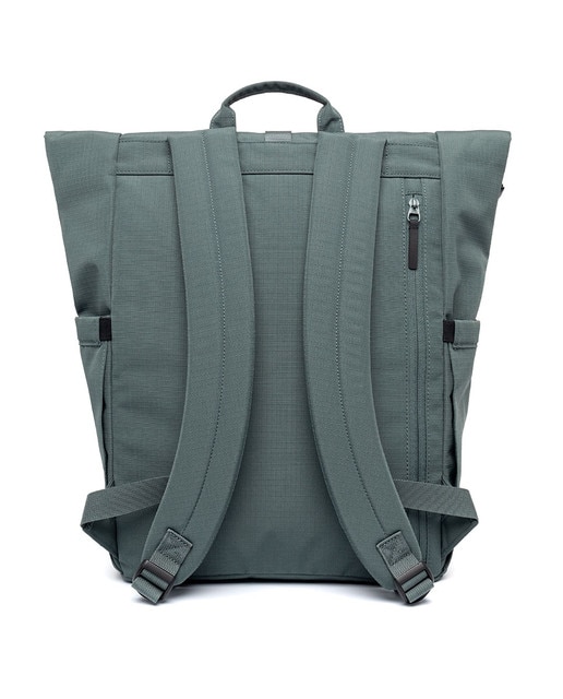 Mochila unisex enrollable versión urbana - Lefrik - Verde azulado Verde azulado-5